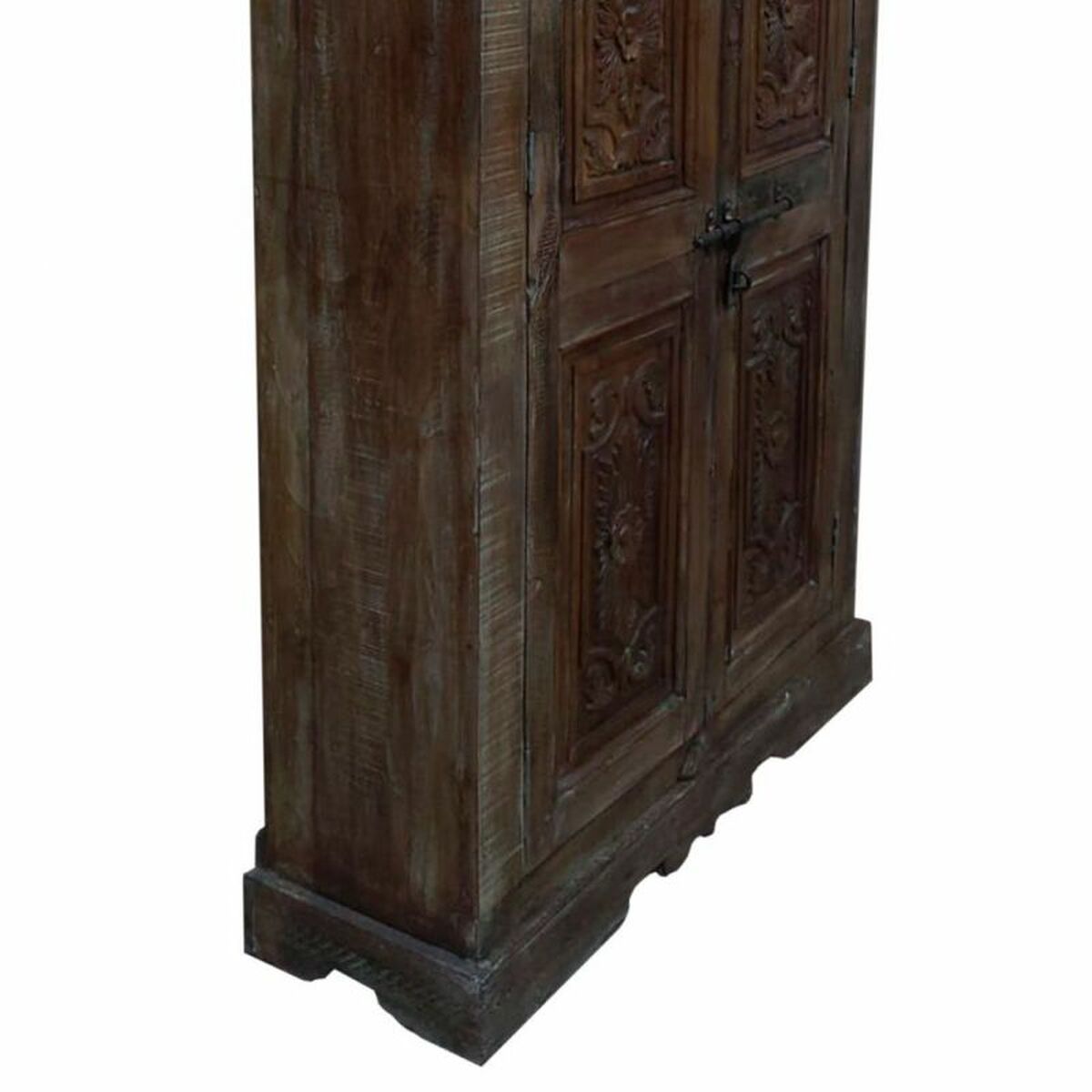 Skåp Alexandra House Living Brun Återvunnet Trä 45 x 220 x 122 cm - 5