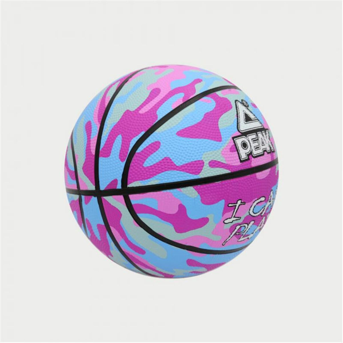 Basketboll Peak Peak Camo Ball Blå Ljusrosa (Storlek 5) - 3