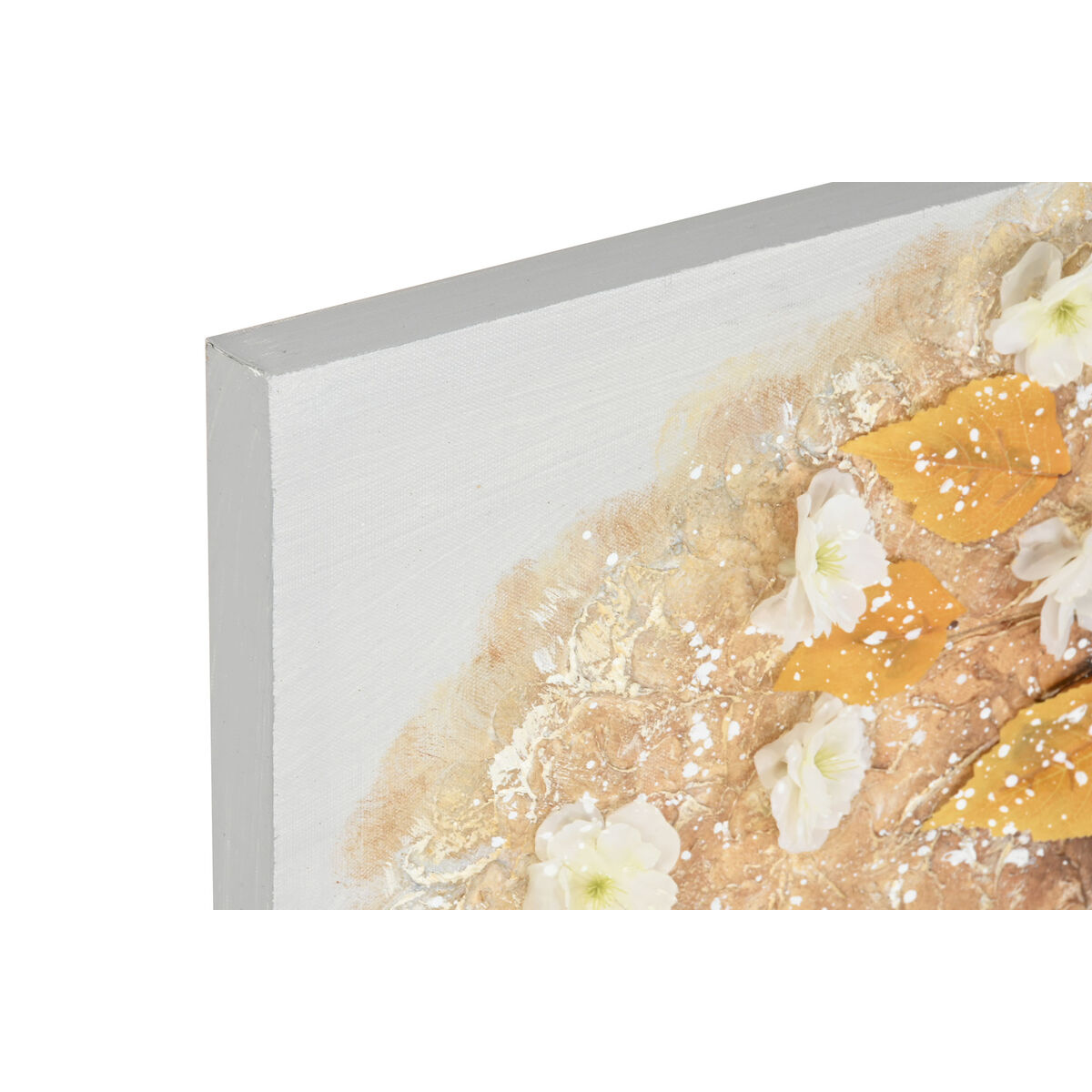 Kanvas Home ESPRIT Kanvas Trä MDF 90 x 3 x 30 cm - 2