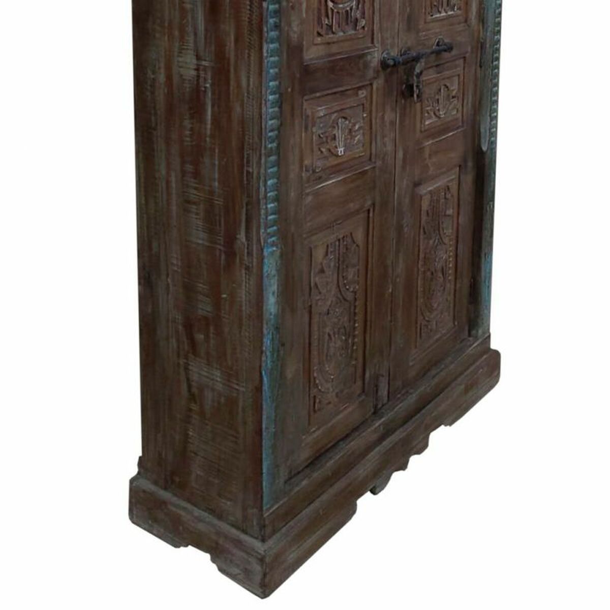 Skåp Alexandra House Living Brun Återvunnet Trä 45 x 220 x 121 cm - 7