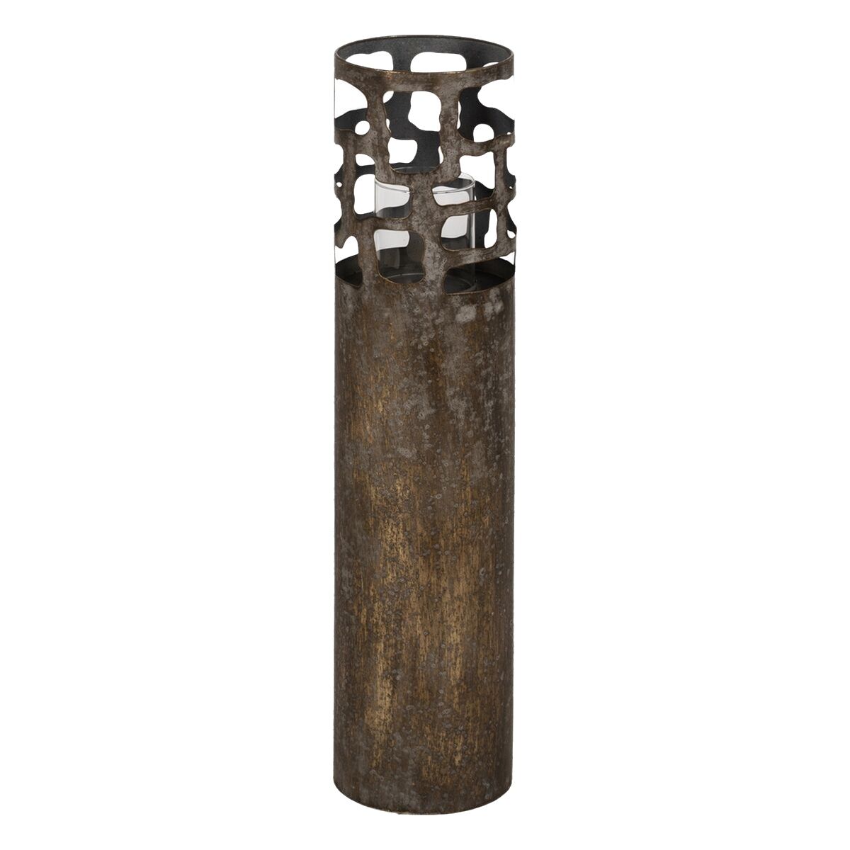 Ljusstakar Gyllene Järn 18 x 18 x 79 cm - 2