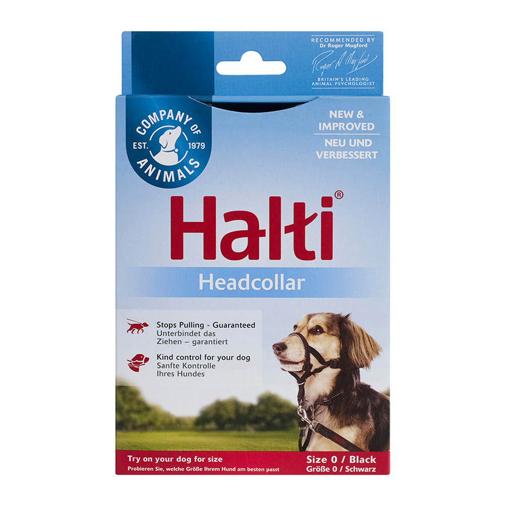 Hund utbildning kragar Company of Animals Halti Svart Munkorg (29-36 cm) - 3