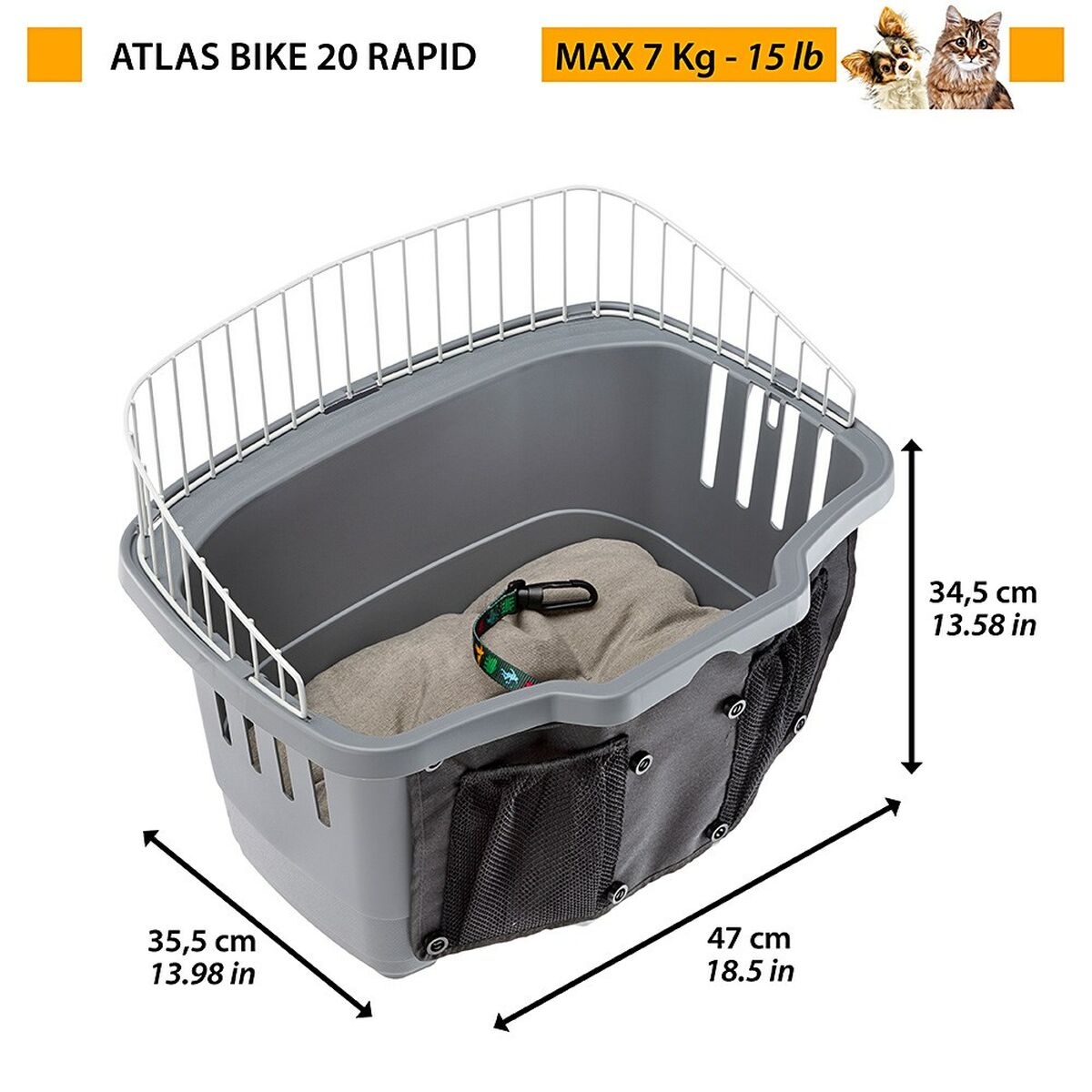 Transporter Ferplast  Atlas Bike 20 Rapid - 9