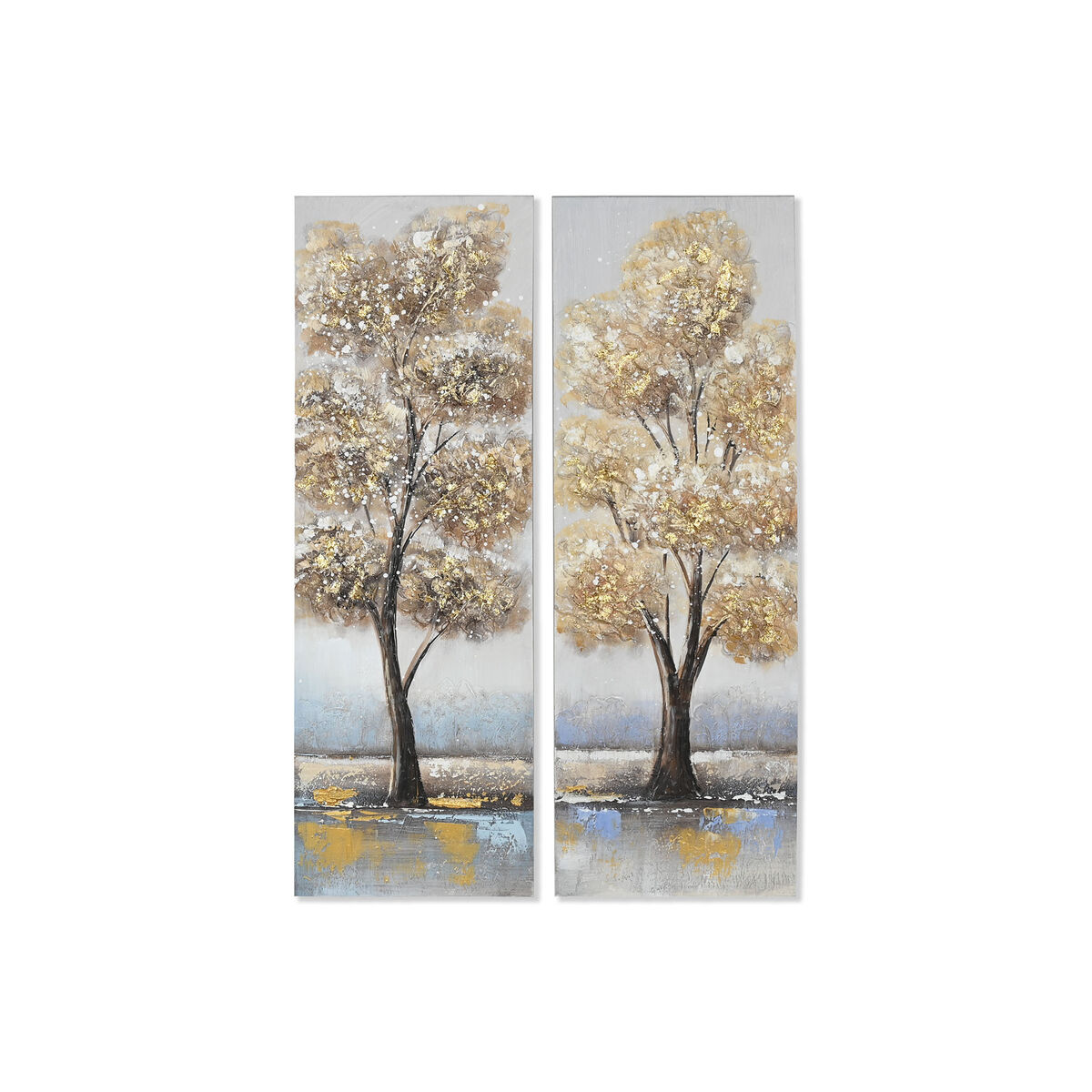 Kanvas Home ESPRIT Kanvas Trä MDF 30 x 3 x 90 cm