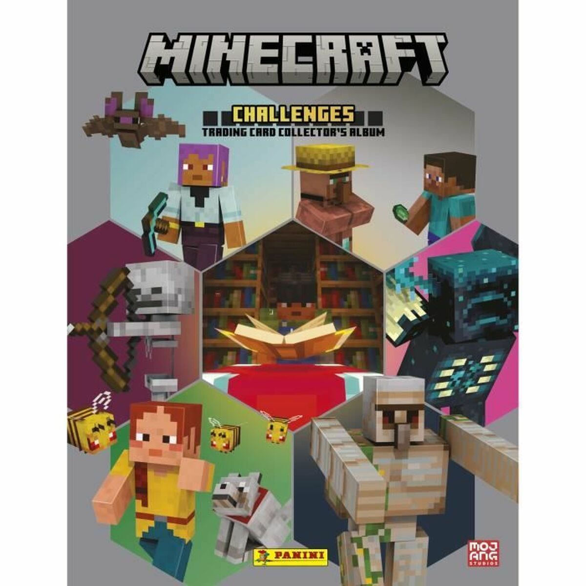 Klistermärkespaket Panini Minecraft TC 4
