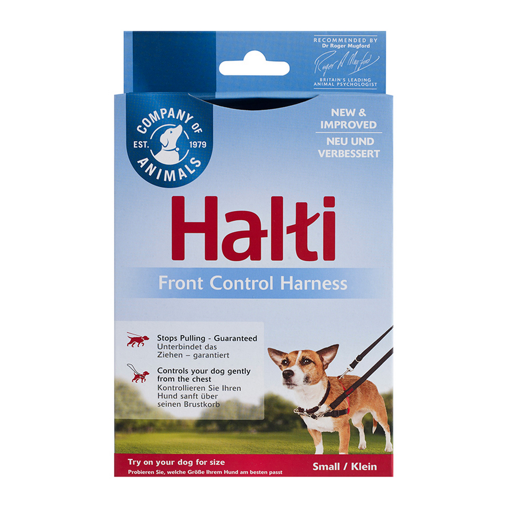 Hundsele Company of Animals Halti Svart/Röd Storlek S (36-64 cm) - 2