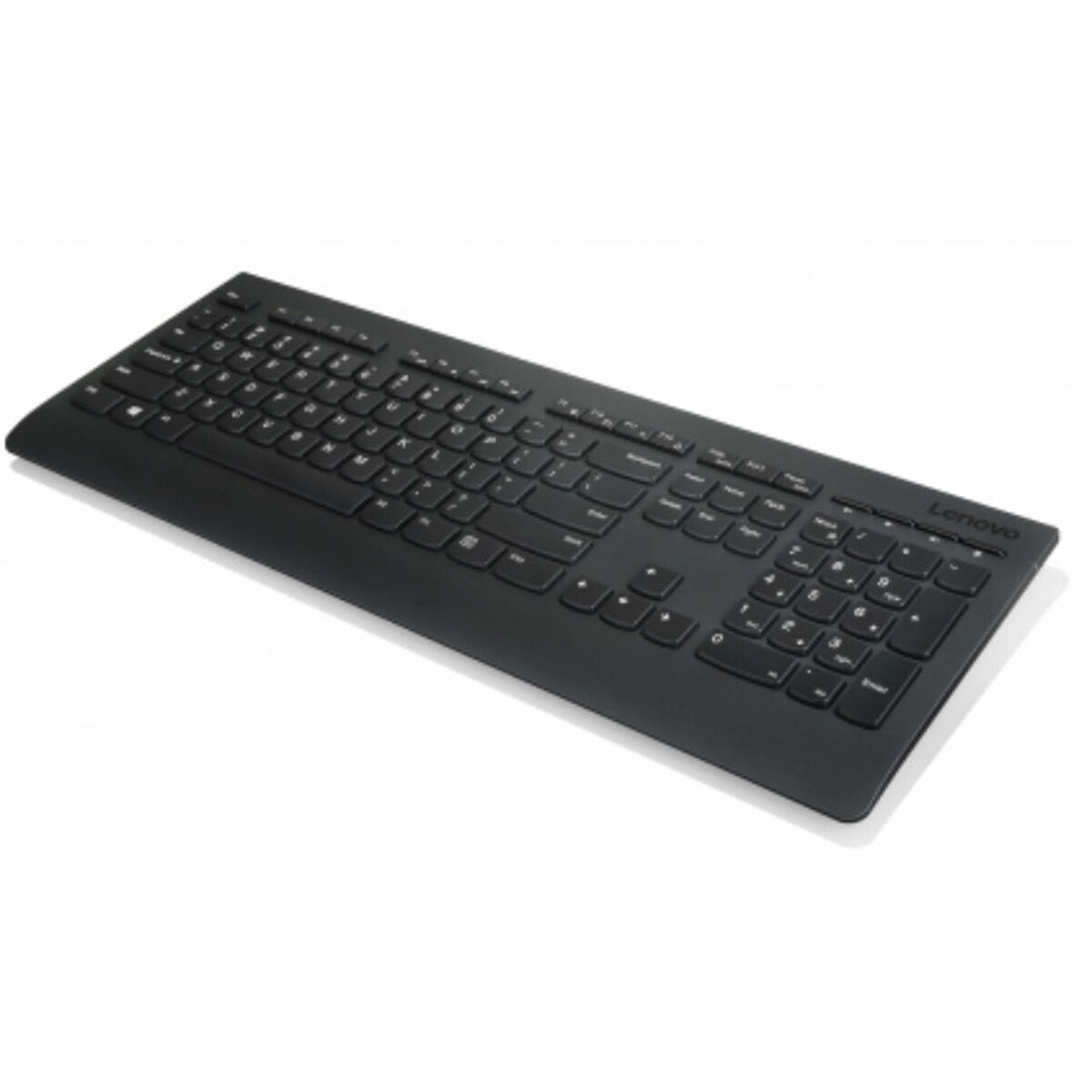 Trådlöst Tangentbord Lenovo 4X30H56868 Svart Qwerty Spanska