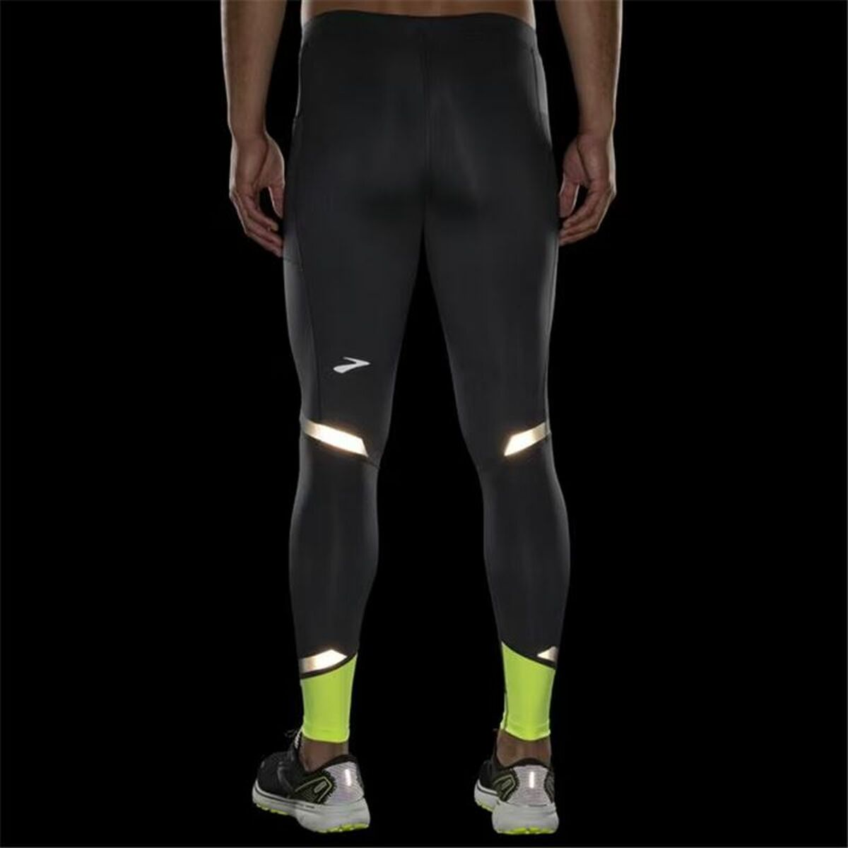 Sportleggings, Herr Brooks Running Source Svart - 4