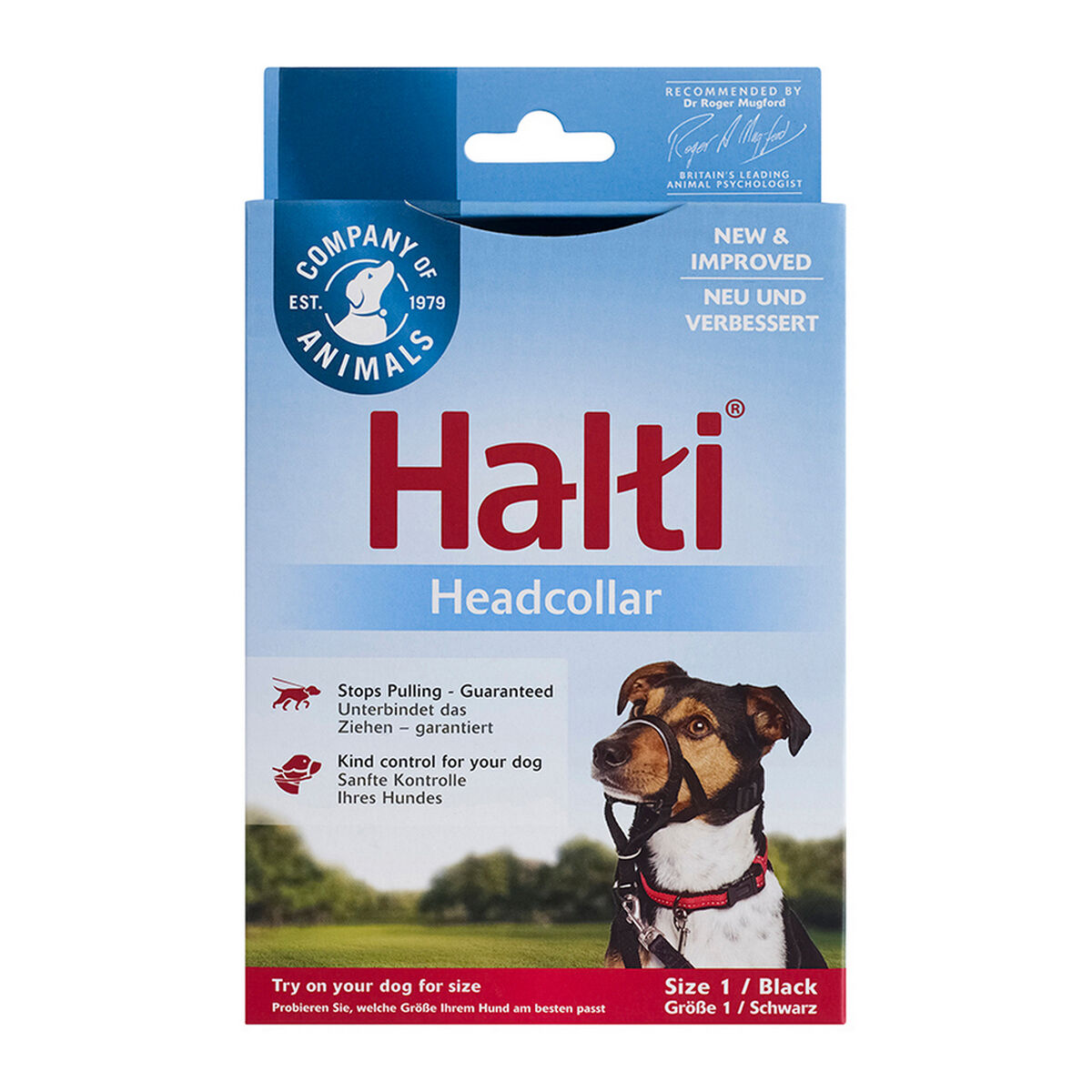 Hund utbildning kragar Company of Animals Halti Svart Munkorg (31-40 cm) - 10