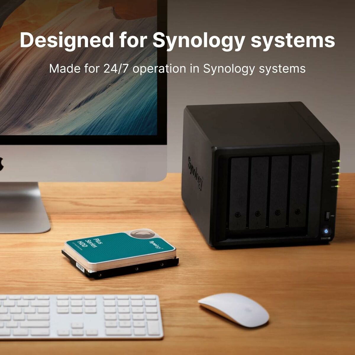 Hårddisk Synology HAT3300-2T 3,5" 2 TB SSD - 2