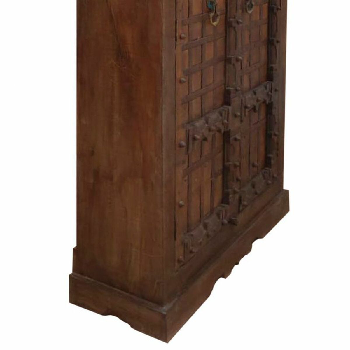 Skåp Alexandra House Living Brun Återvunnet Trä 42 x 217 x 118 cm - 4