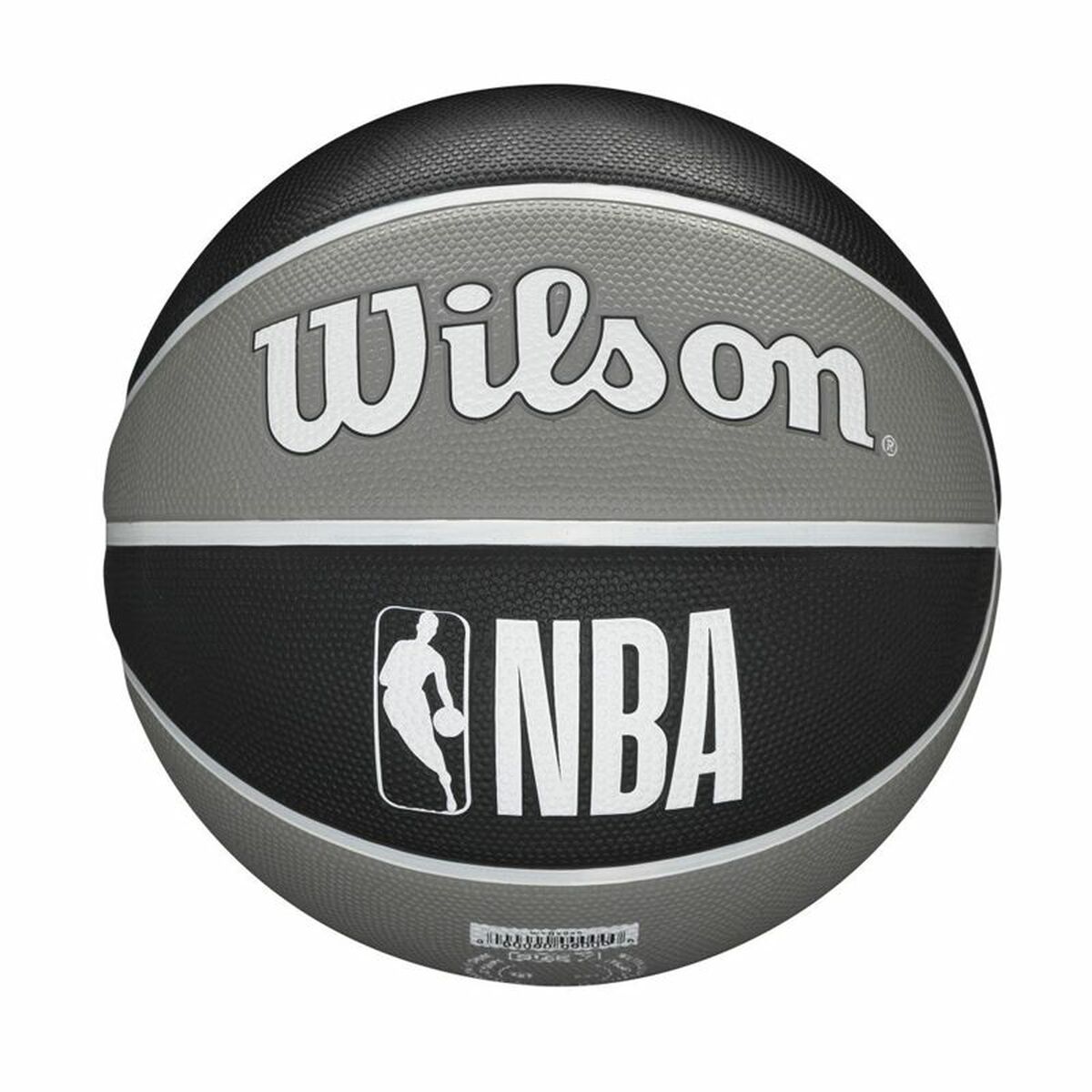 Basketboll Wilson Nba Team Tribute Brooklyn Nets Svart Gummi One size 7 - 2