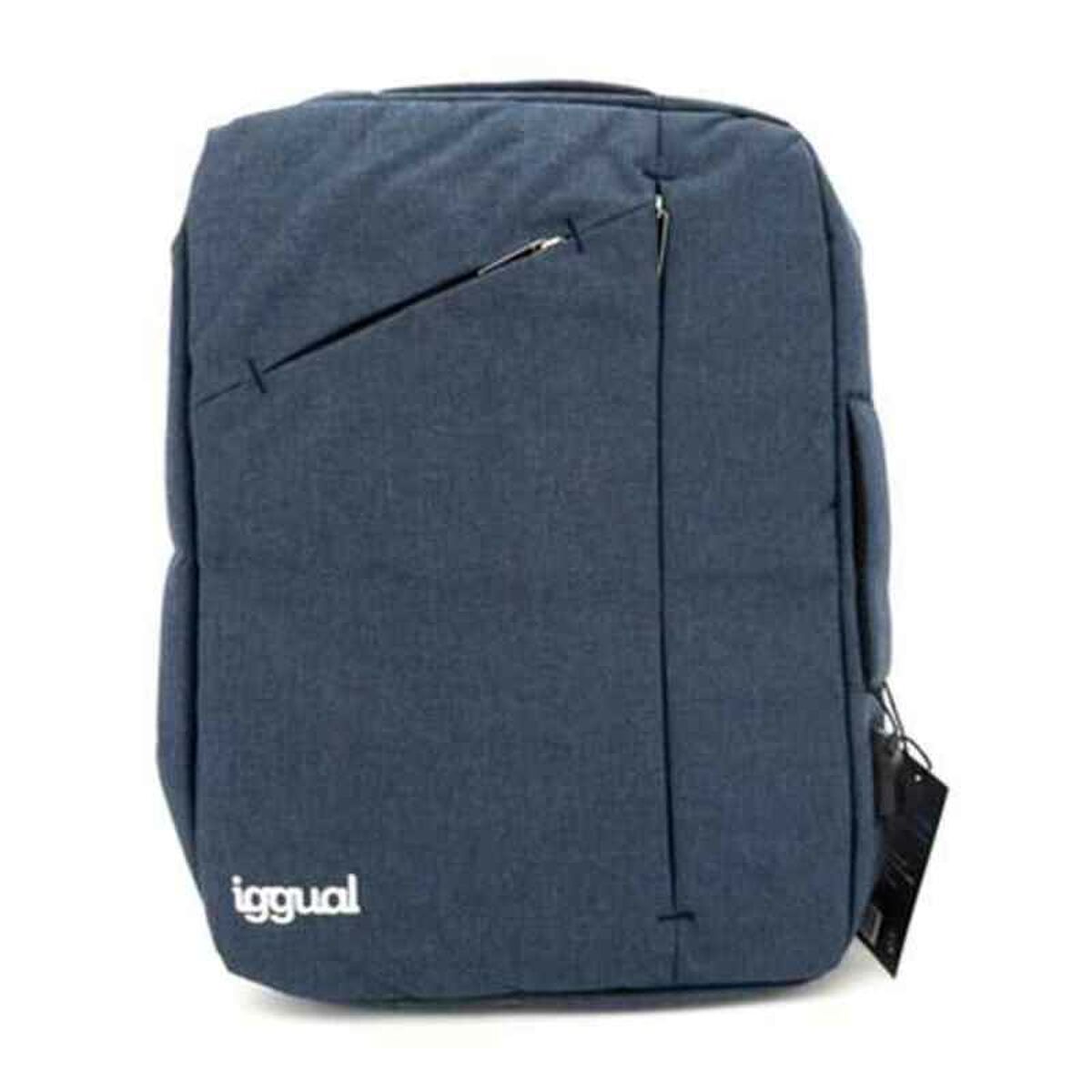 Laptopryggsäck iggual IGG317051 Ogenomtränglig Stöldskyddad Blå - 4