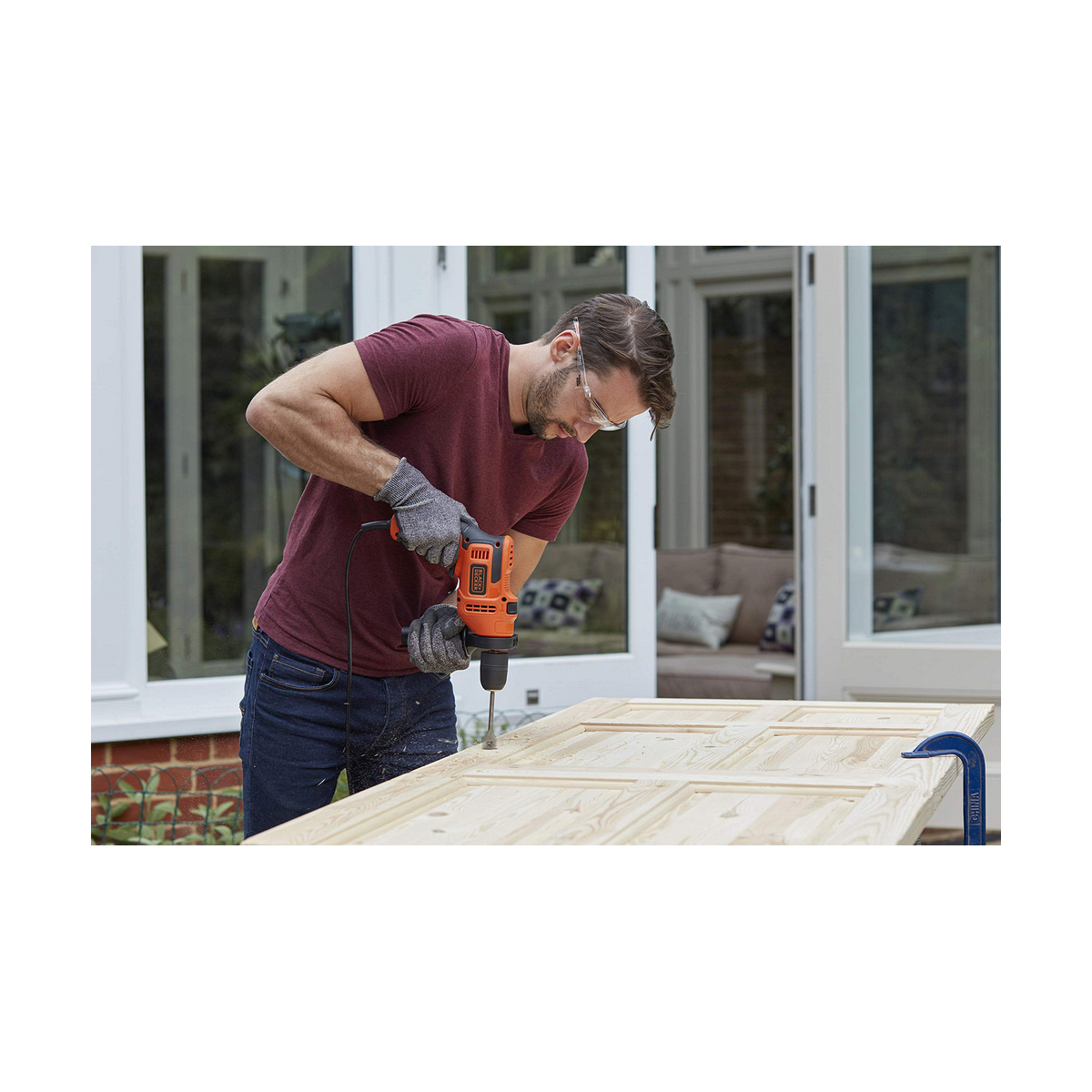 Borr- och tillbehörssats Black & Decker BEH200-QS 500 W 230 V 230-240 V - 9
