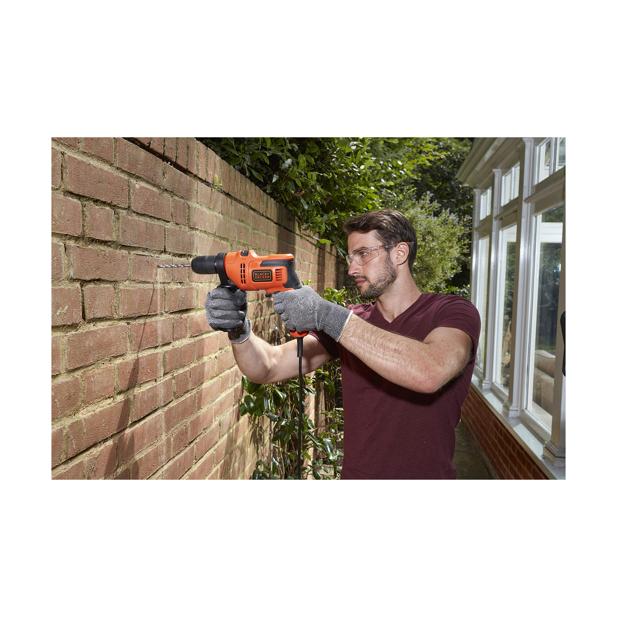 Borr- och tillbehörssats Black & Decker BEH200-QS 500 W 230 V 230-240 V - 10
