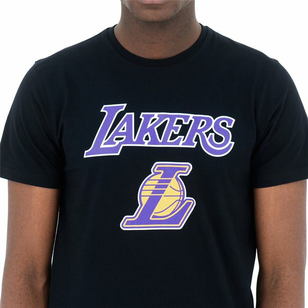 T-shirt med kortärm Herr New Era 11530752 Svart - 7