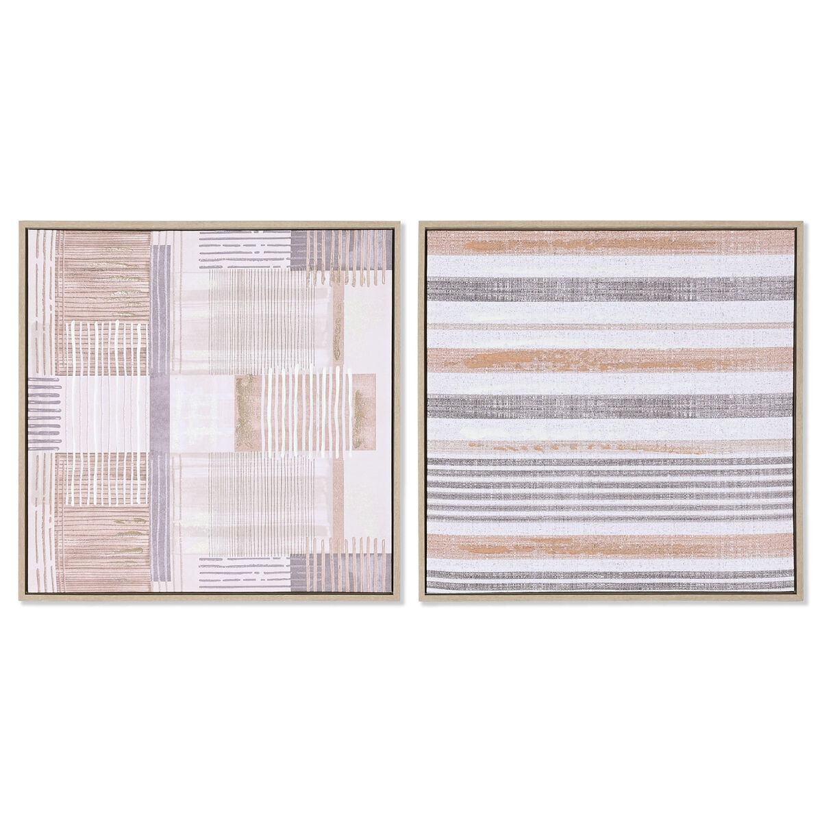 Kanvas Home ESPRIT polystyren Kanvas 52,5 x 2,8 x 52,5 cm