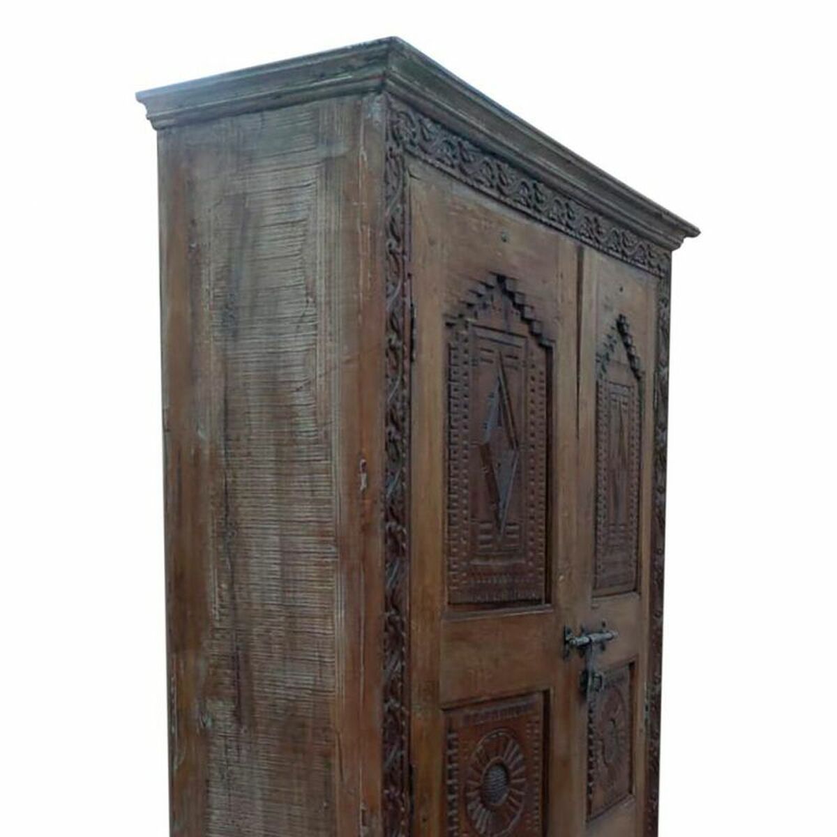 Skåp Alexandra House Living Brun Återvunnet Trä 41 x 212 x 124 cm - 3