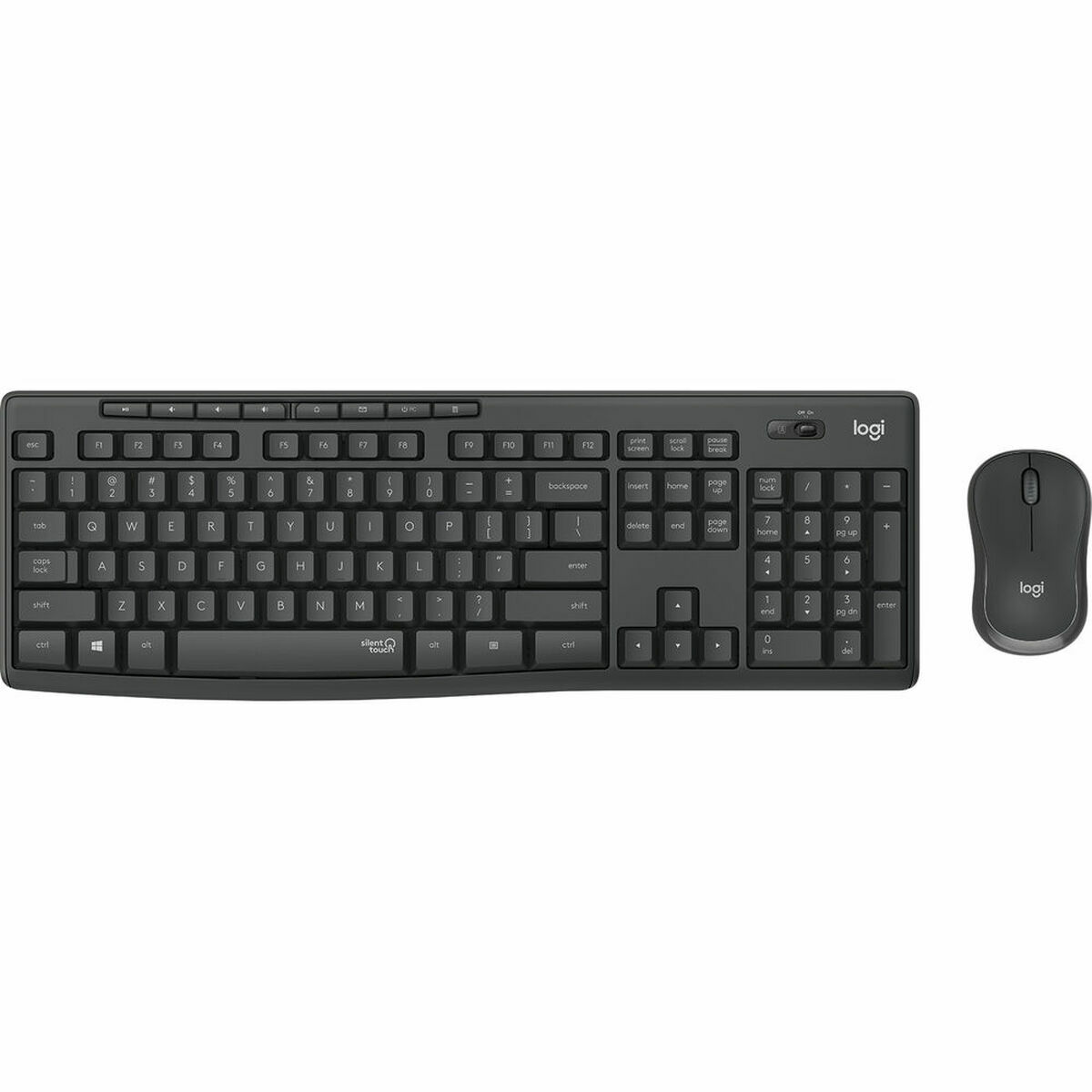 Trådlöst Tangentbord och Mus Logitech MK295 Svart Qwerty Spanska - 2