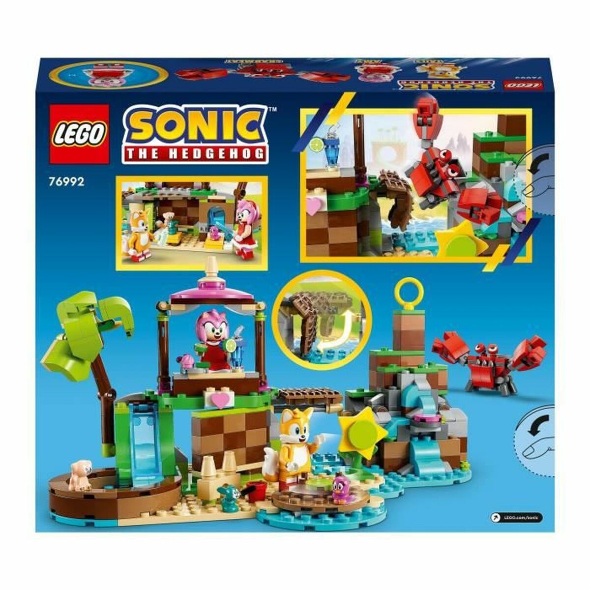 Byggsats Lego 76992 ISLA DE RESCATE ANIMAL DE AMY Multicolour 388 Delar - 6