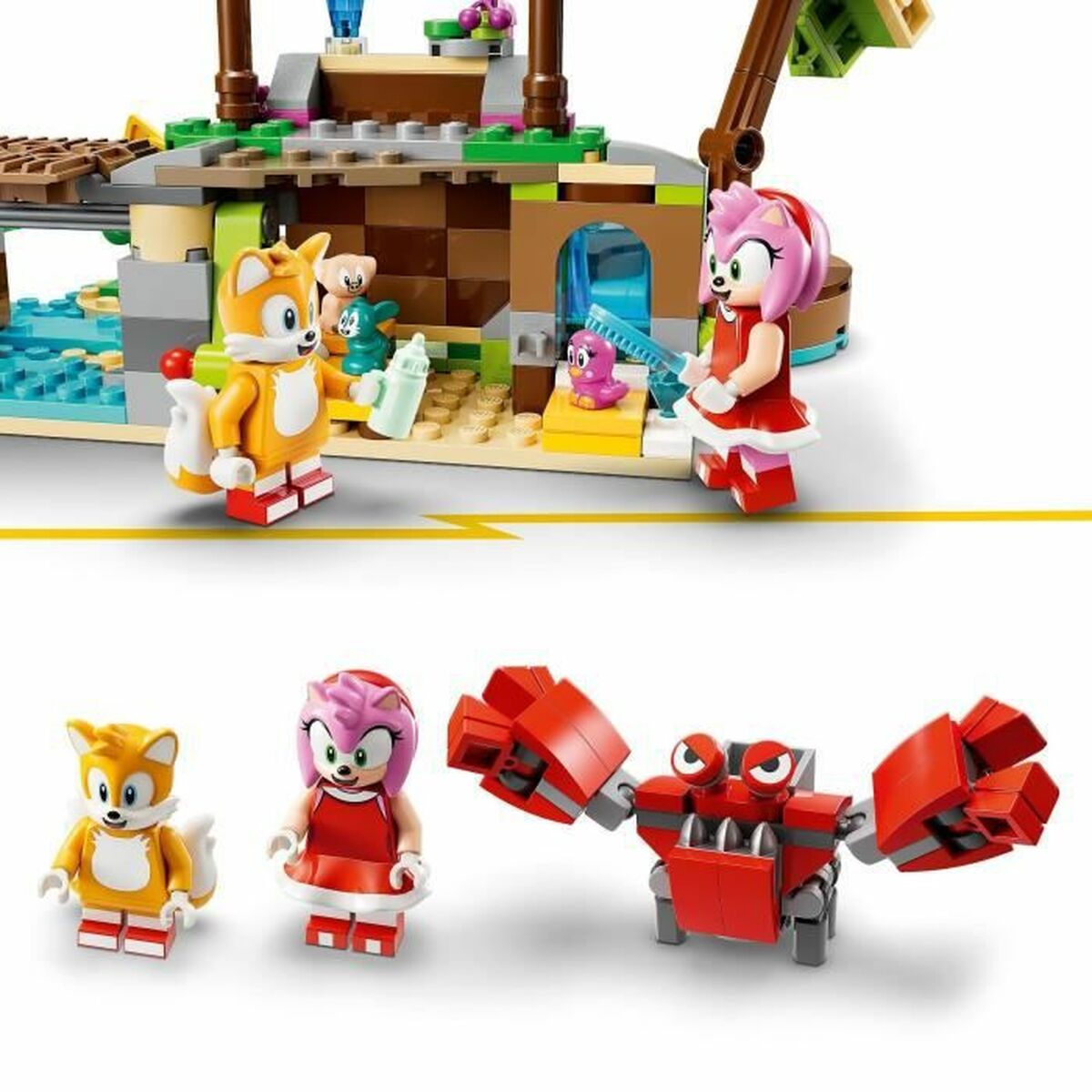 Byggsats Lego 76992 ISLA DE RESCATE ANIMAL DE AMY Multicolour 388 Delar - 4