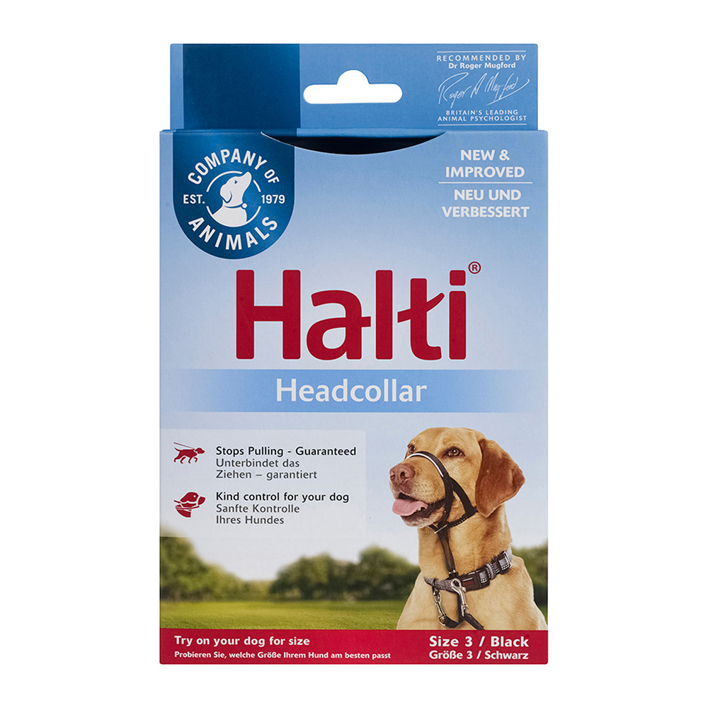 Hund utbildning kragar Company of Animals Halti Svart Munkorg (40-54 cm) - 2