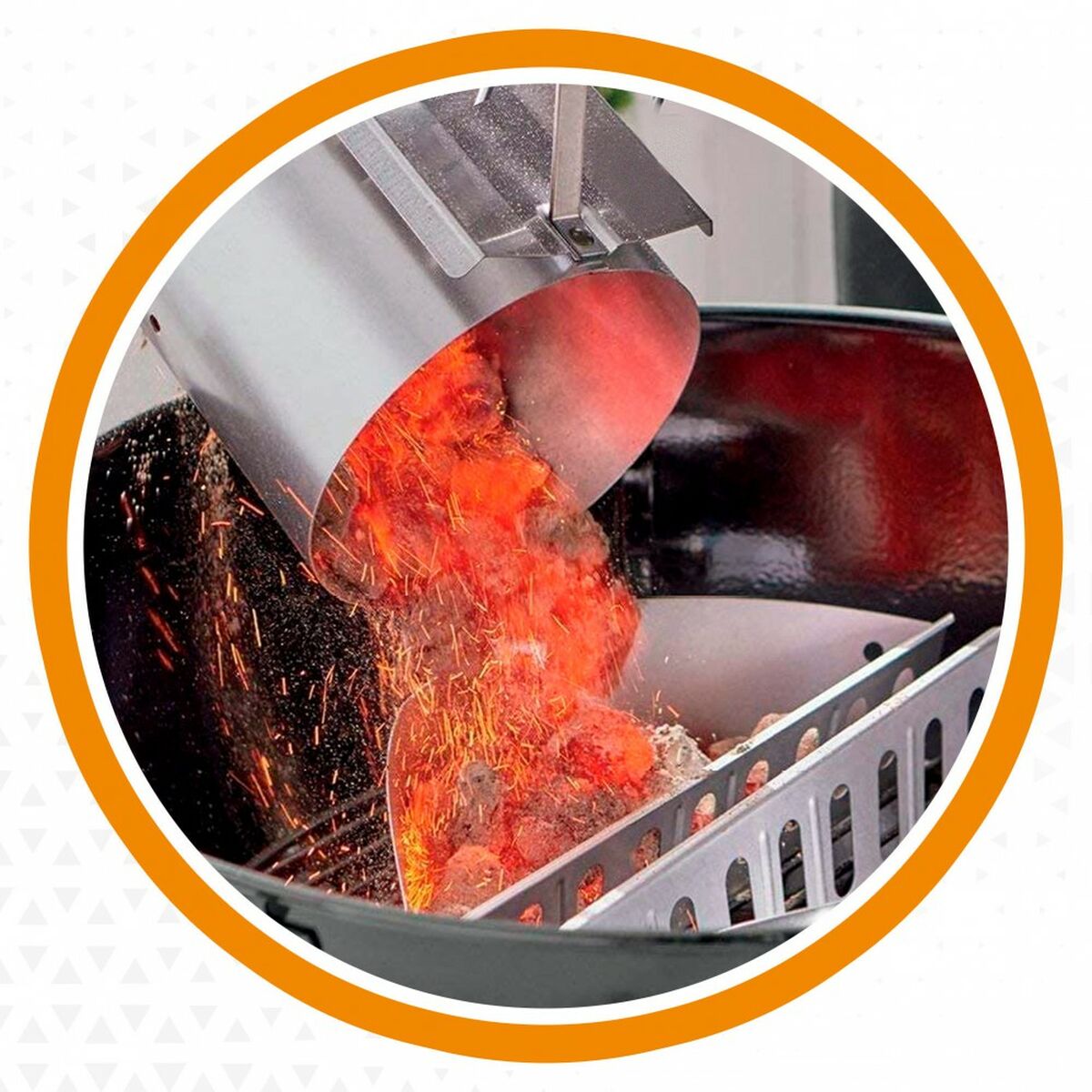 Bärbar Grill Aktive 16 x 27,5 x 16 cm (4 antal) - 14
