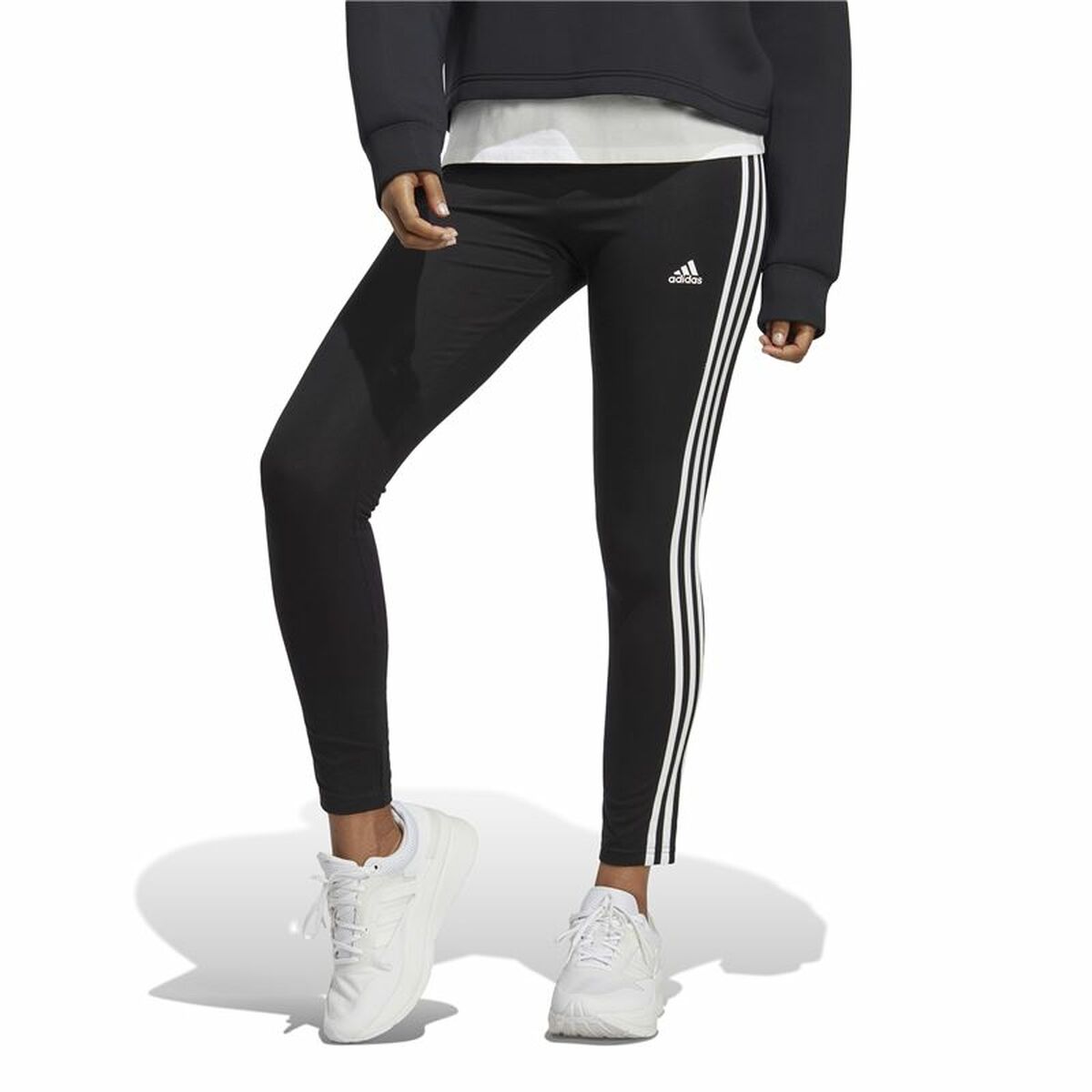 Sport-leggings, Dam Adidas Svart - 2