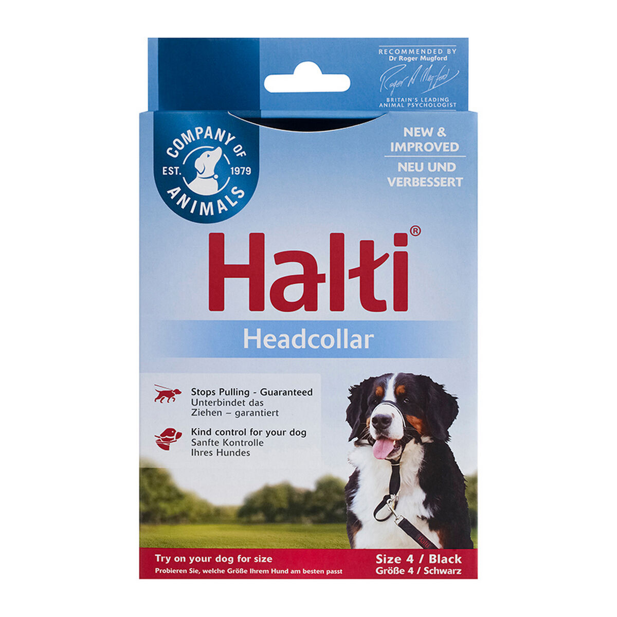 Hund utbildning kragar Company of Animals Halti Svart Munkorg (46-62 cm) - 10