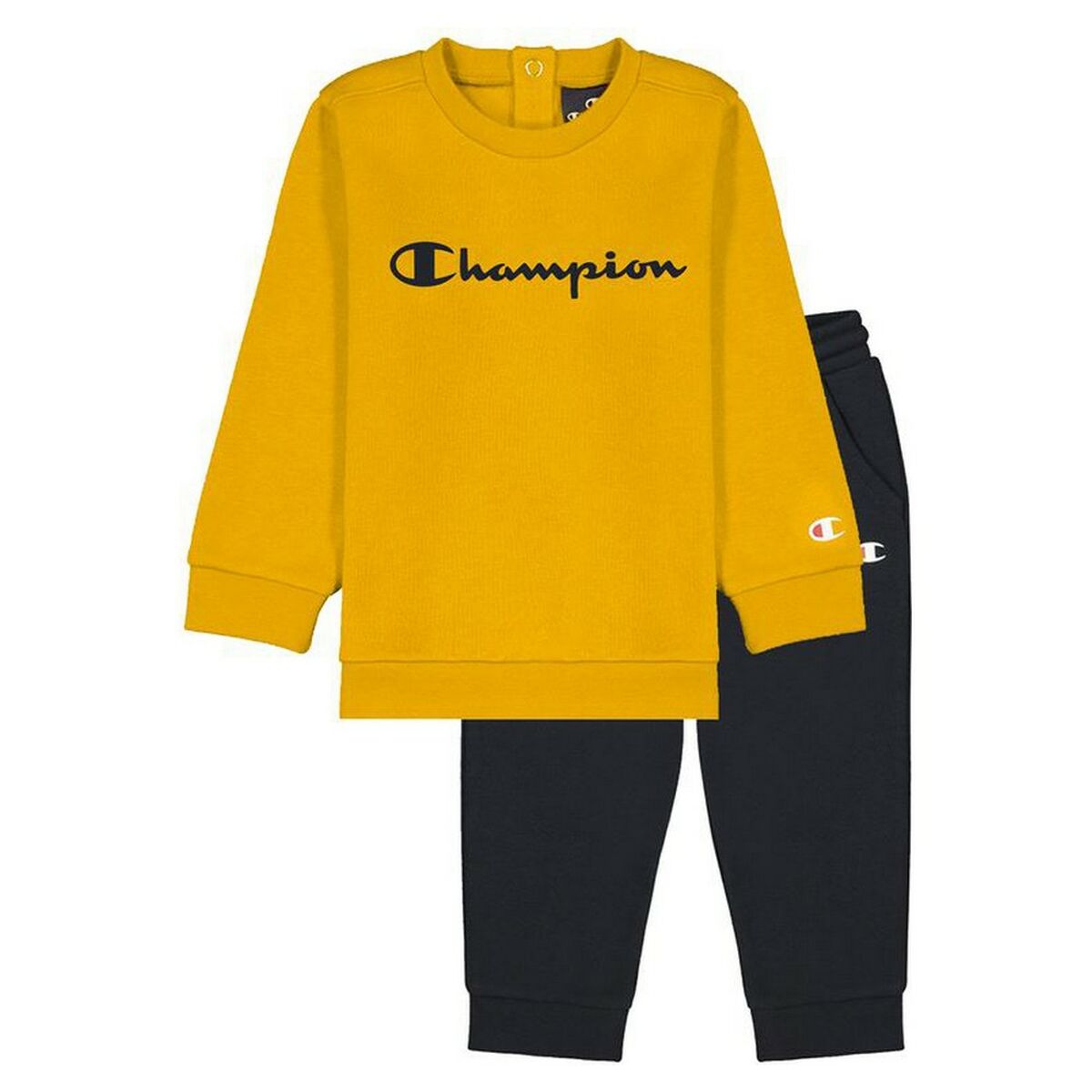 Träningsoverall, Baby Champion Crewneck Baby Gul - 8