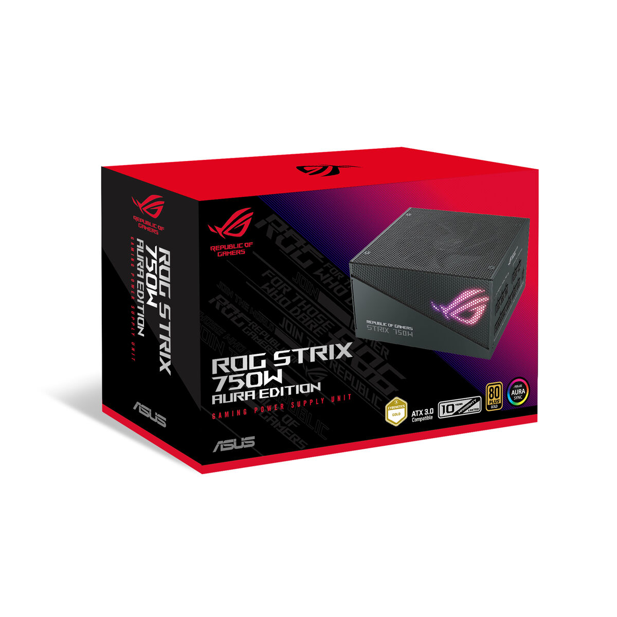 Strömtillförsel Asus ROG Strix 750 W 80 Plus Gold Modulär ATX - 4