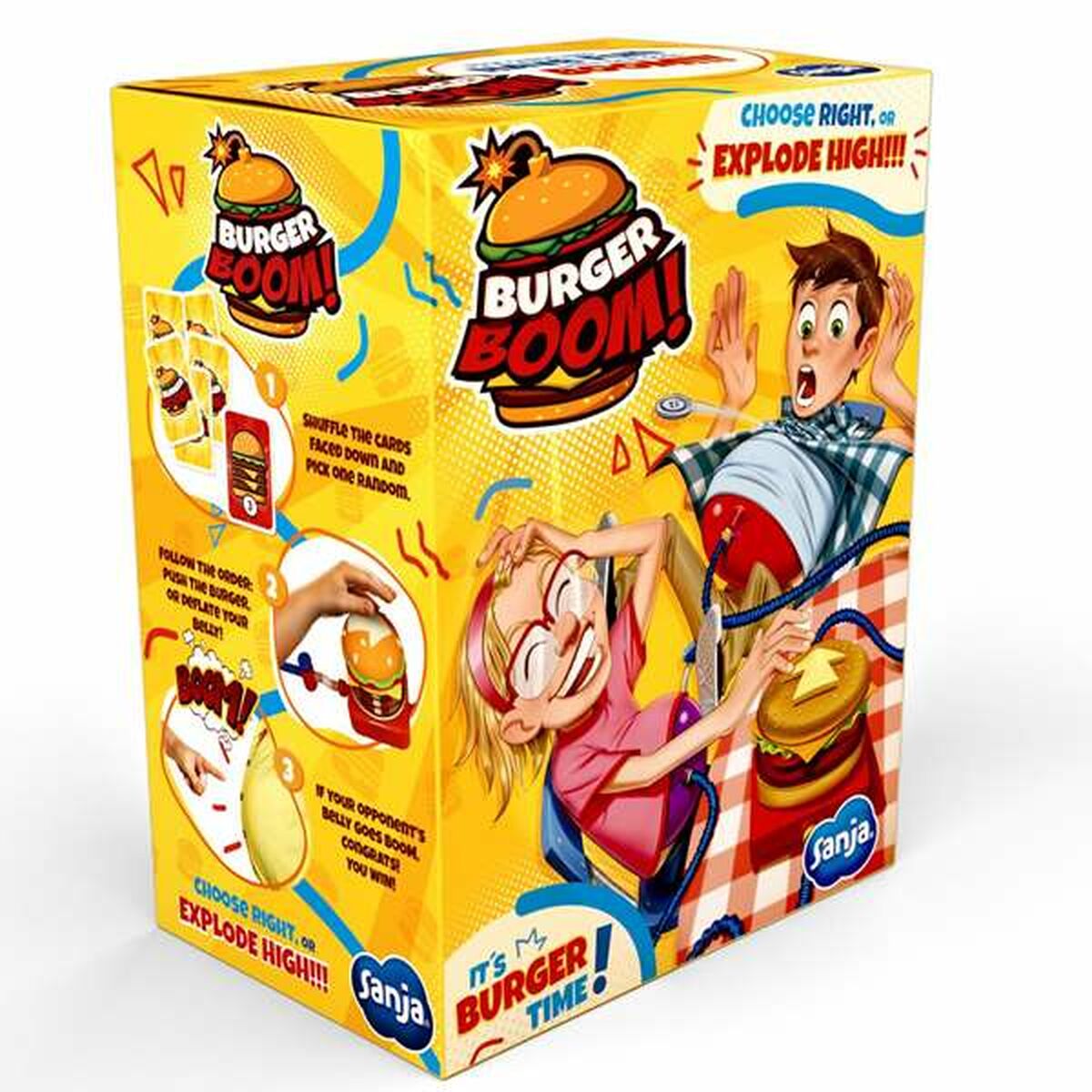 Sällskapsspel Bizak Burger Boom ES