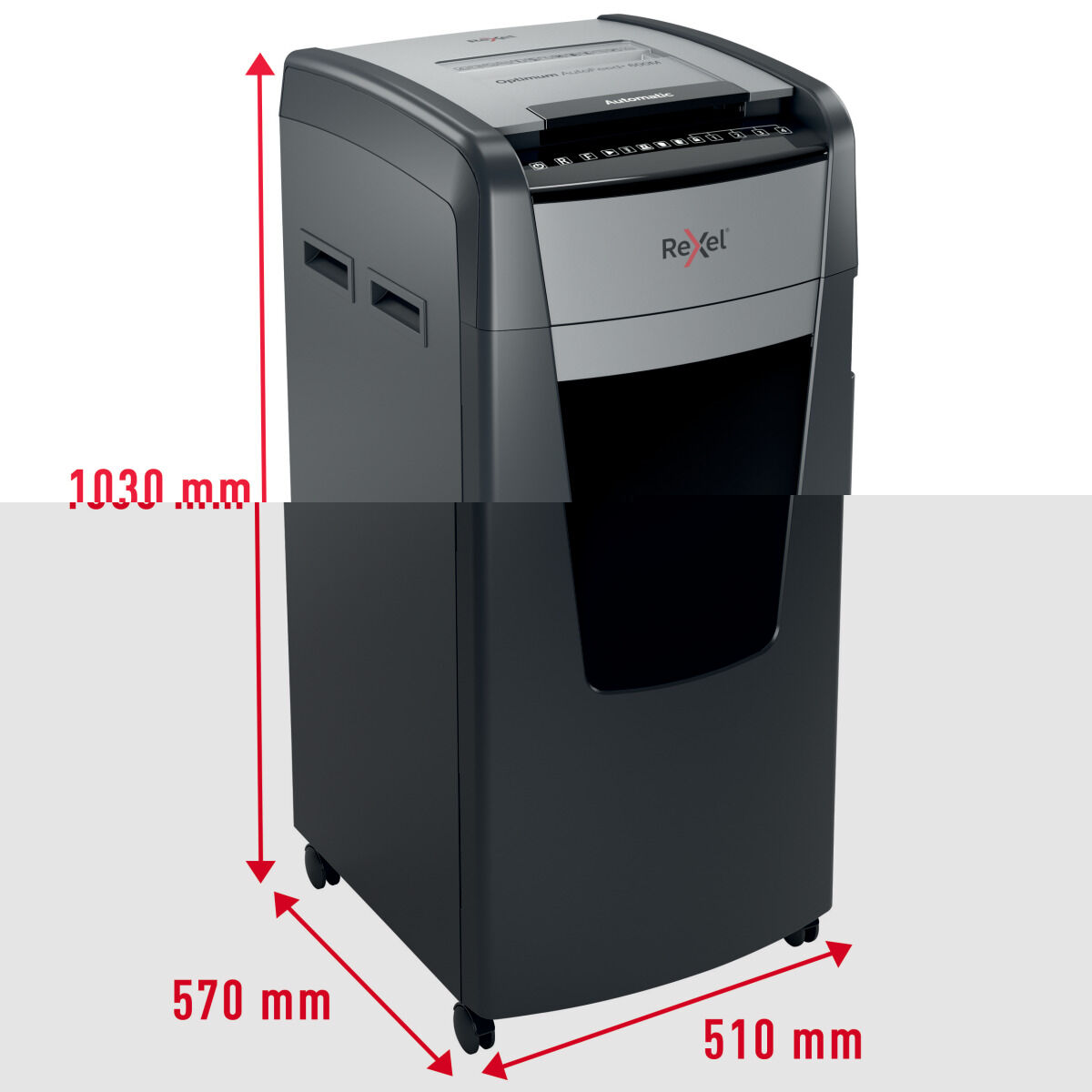 Dokumentförstörare Mikroskärande Rexel AutoFeed+ 600M - 5
