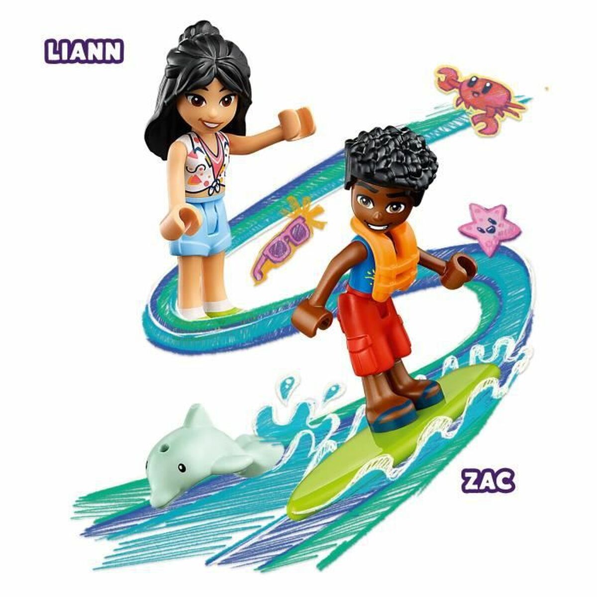 Byggsats Lego 41725 Multicolour 61 Delar - 3