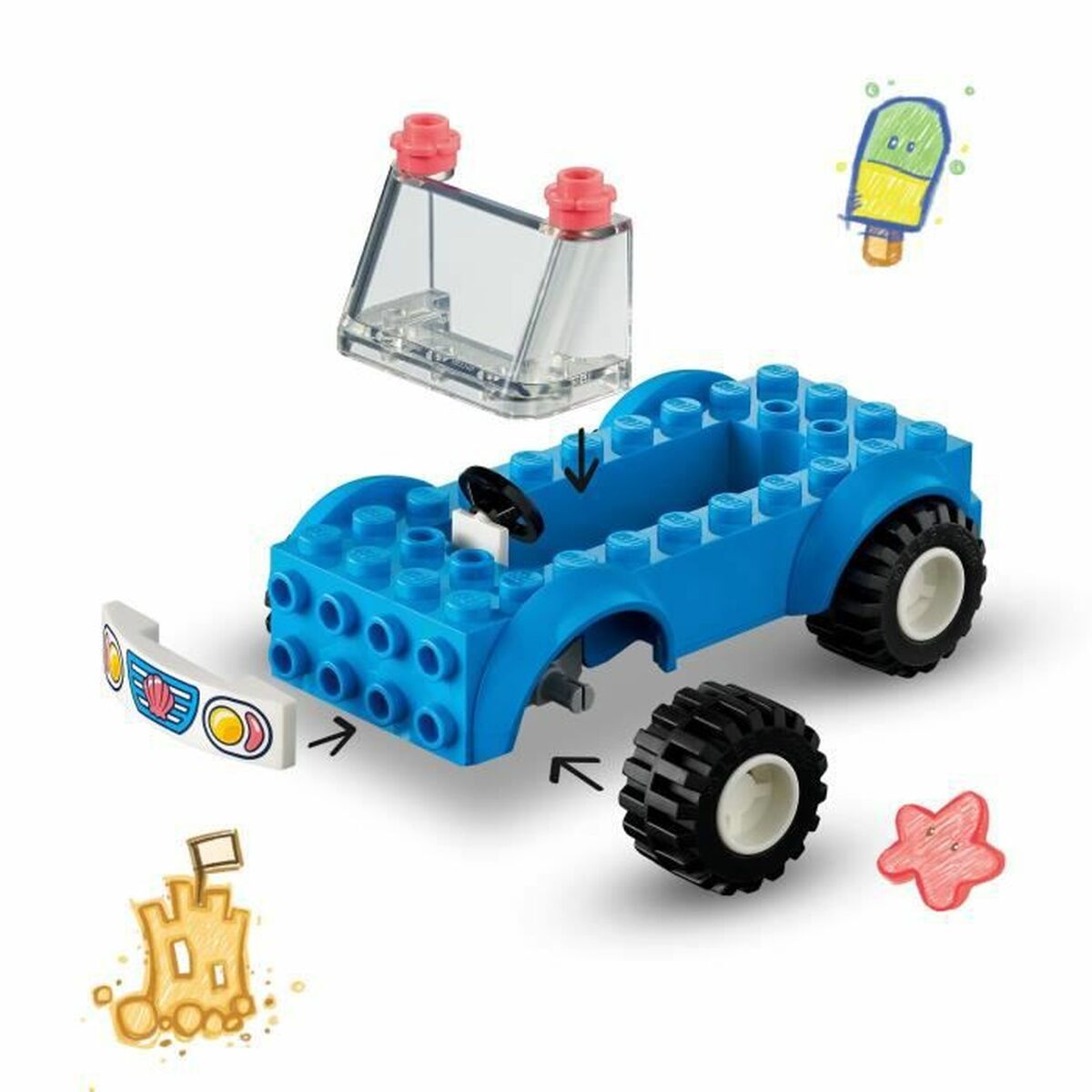 Byggsats Lego 41725 Multicolour 61 Delar - 4