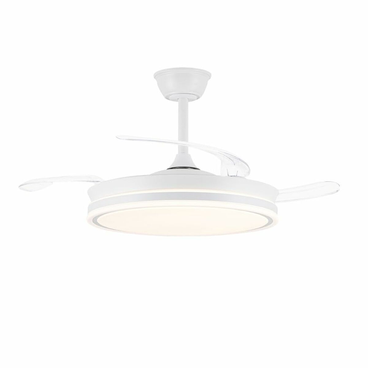 Takfläkt CristalRecord EVO RETRAC Transparent 72 W