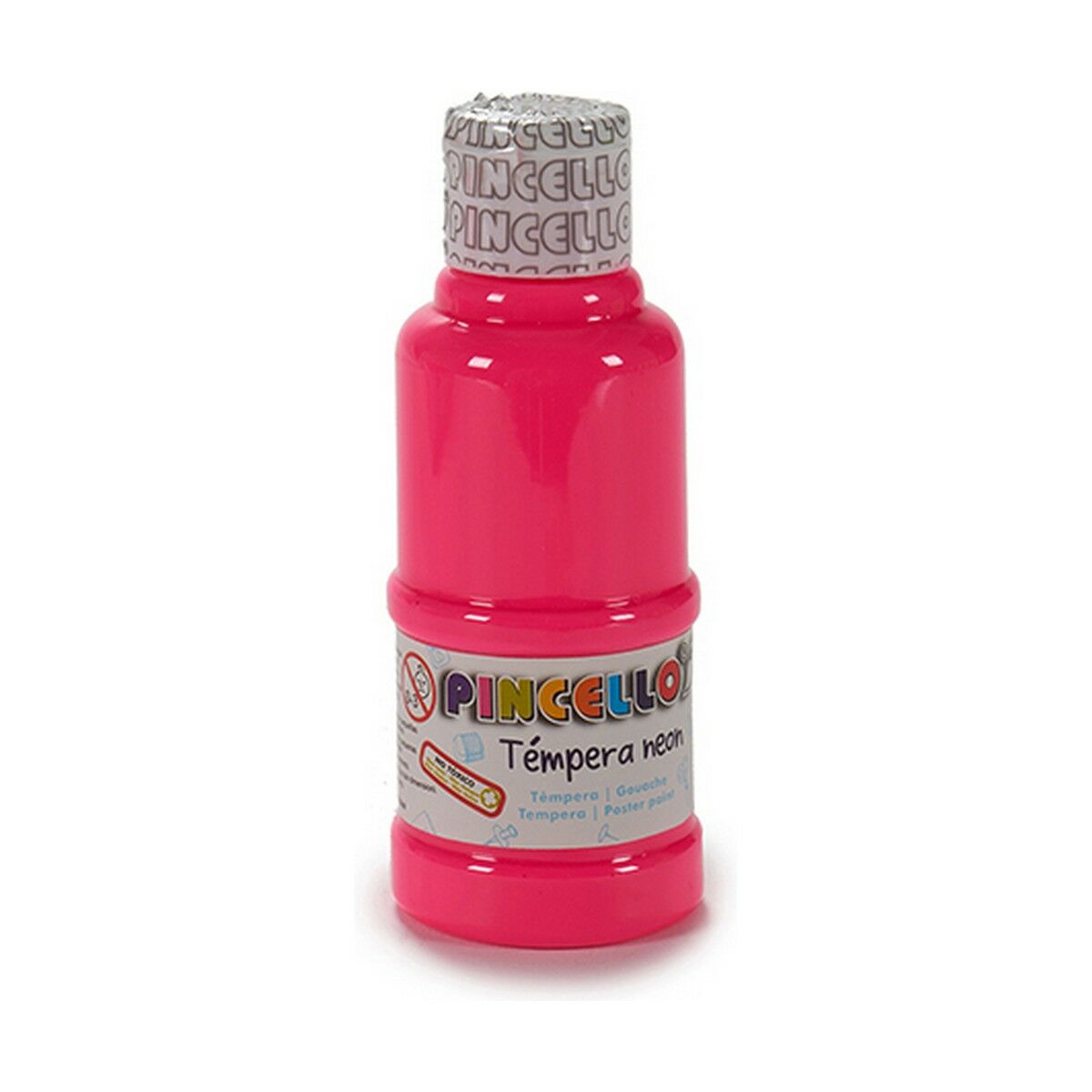 Gouache Pincello Neon Rosa 120 ml (12 antal) - 2