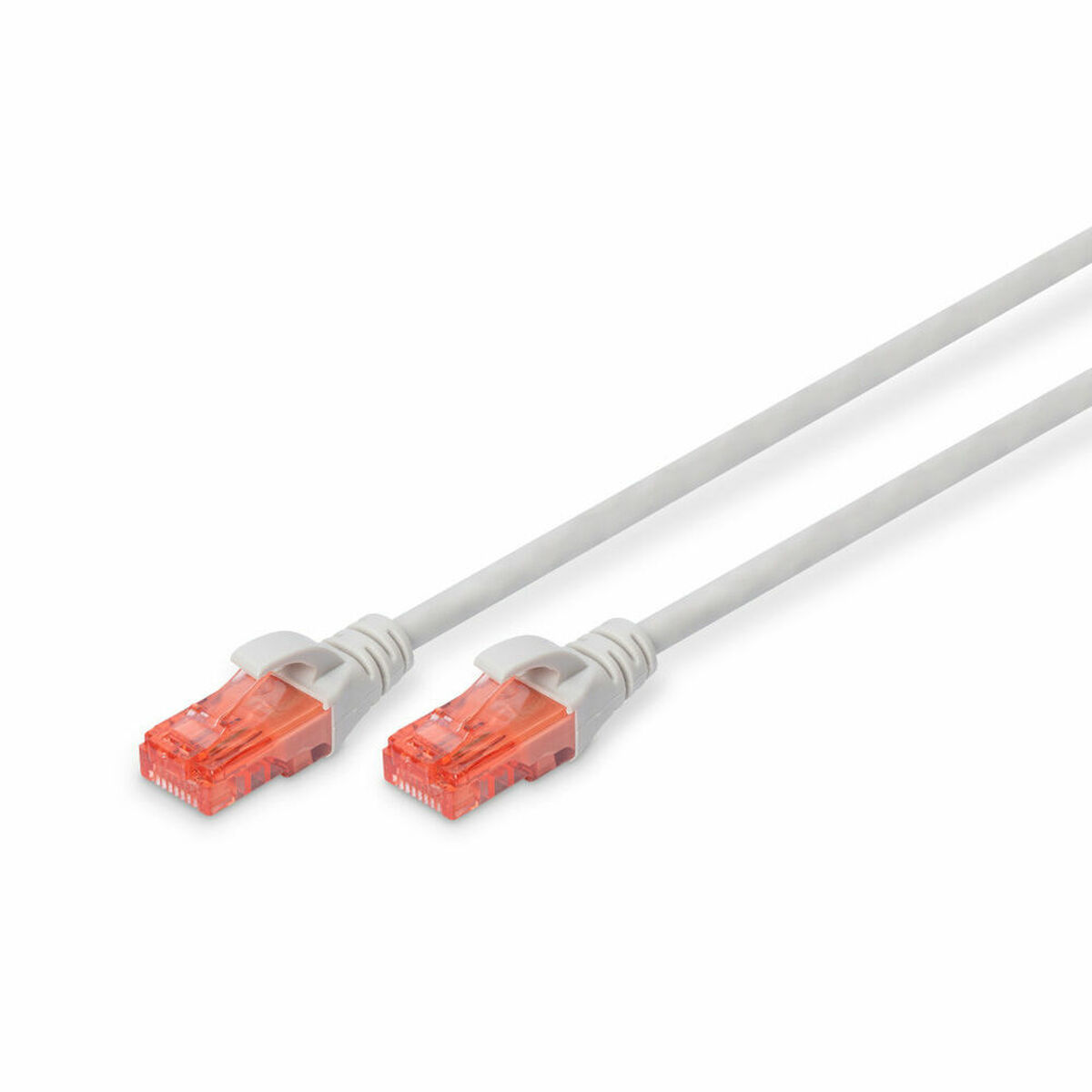 Nätkabel UTP Styv Kategori 6 Digitus Cat6 UTP 1m Grå 1 m - 2