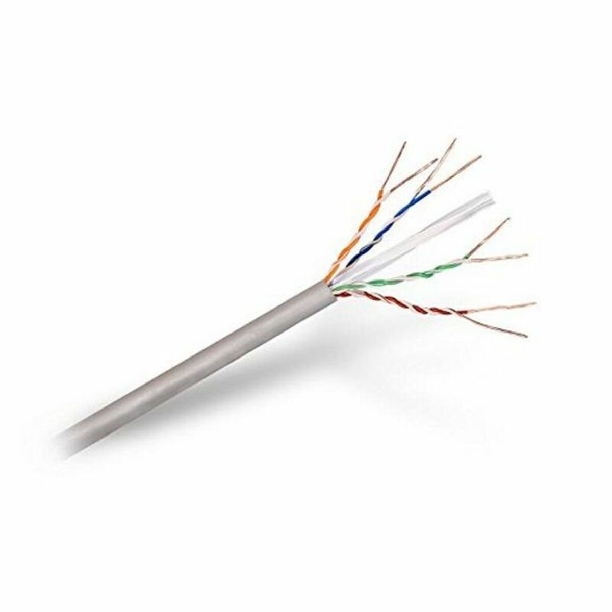Kabel RJ45 Kategori 6 UTP Styv NANOCABLE 10.20.0504 Grå 305 m - 3