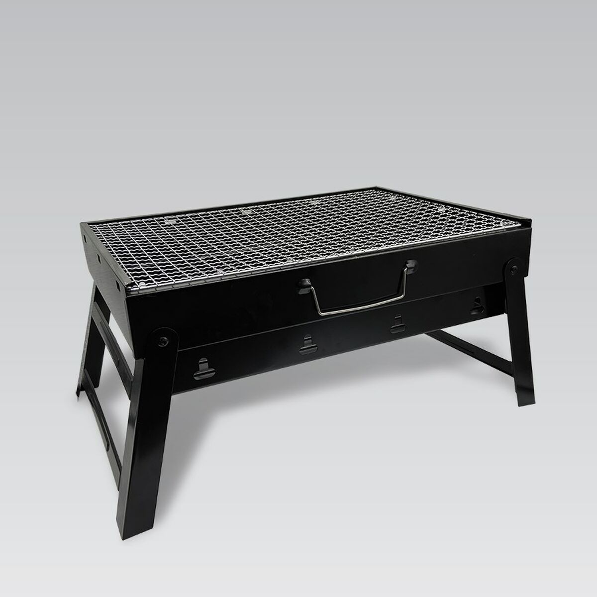 Kolgrill med hjul Feel Maestro MR-1010 Svart Metall - 3