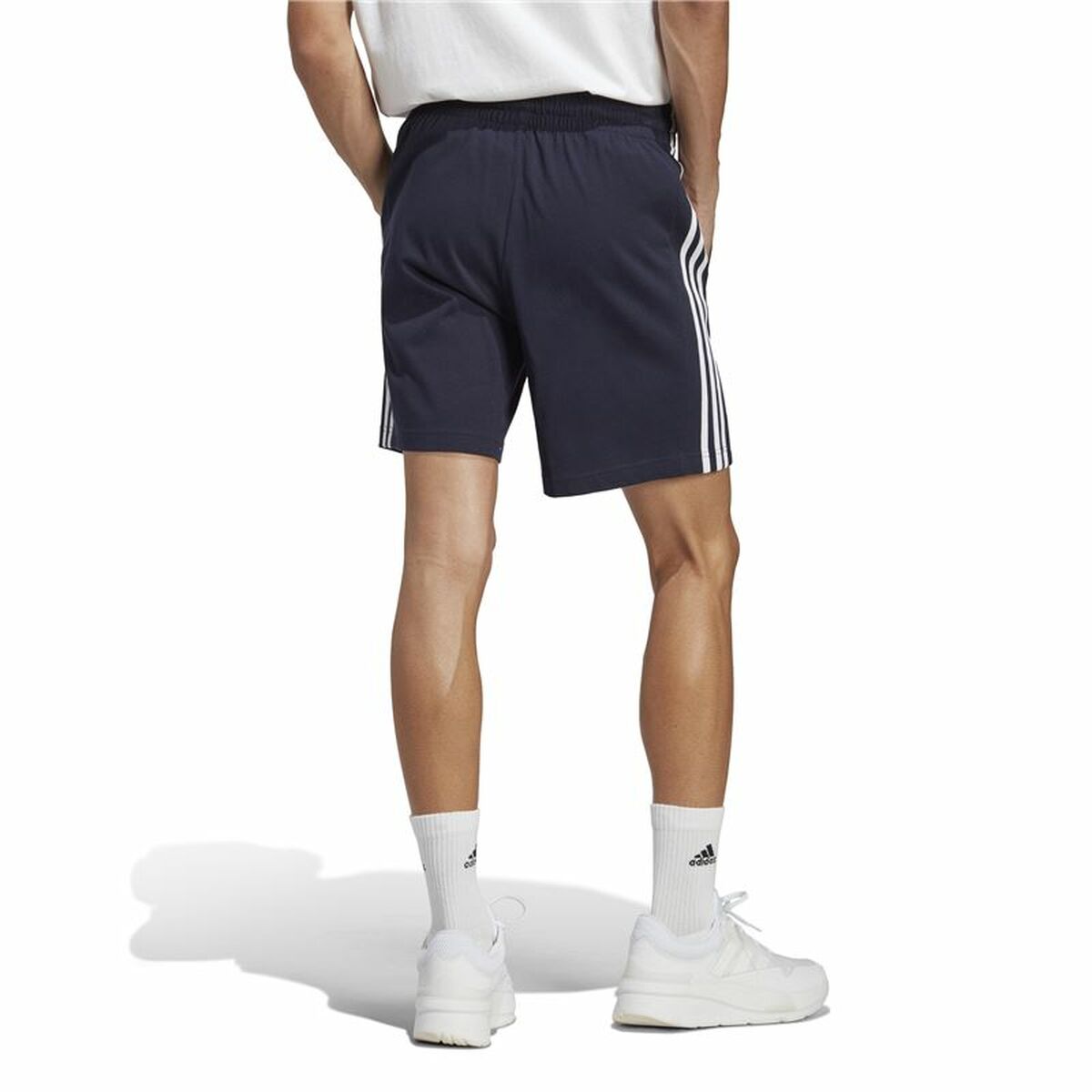 Träningsshorts Adidas M 3S Sj 7 Svart - 3