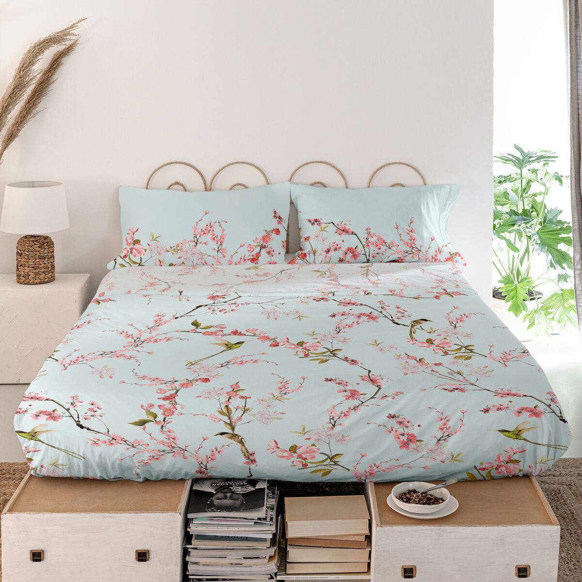 Överlakan HappyFriday Chinoiserie  Multicolour 260 x 270 cm (asiatico/oriental) - 4