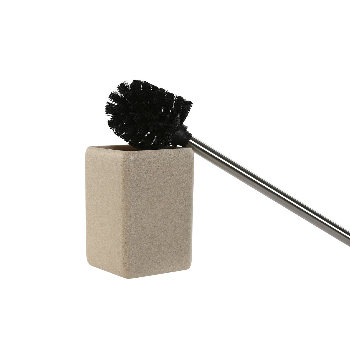 Toalettborste Home ESPRIT Kräm Silvrig Harts Polyetylen 9,5 X 9,5 X 36,5 CM - 3