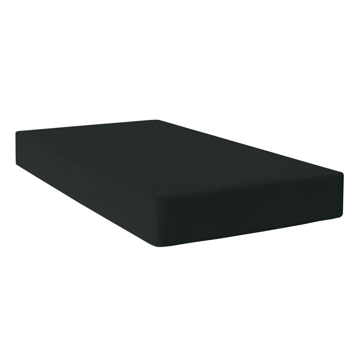 Underlakan HappyFriday BASIC Svart 180 x 200 x 32 cm - 3