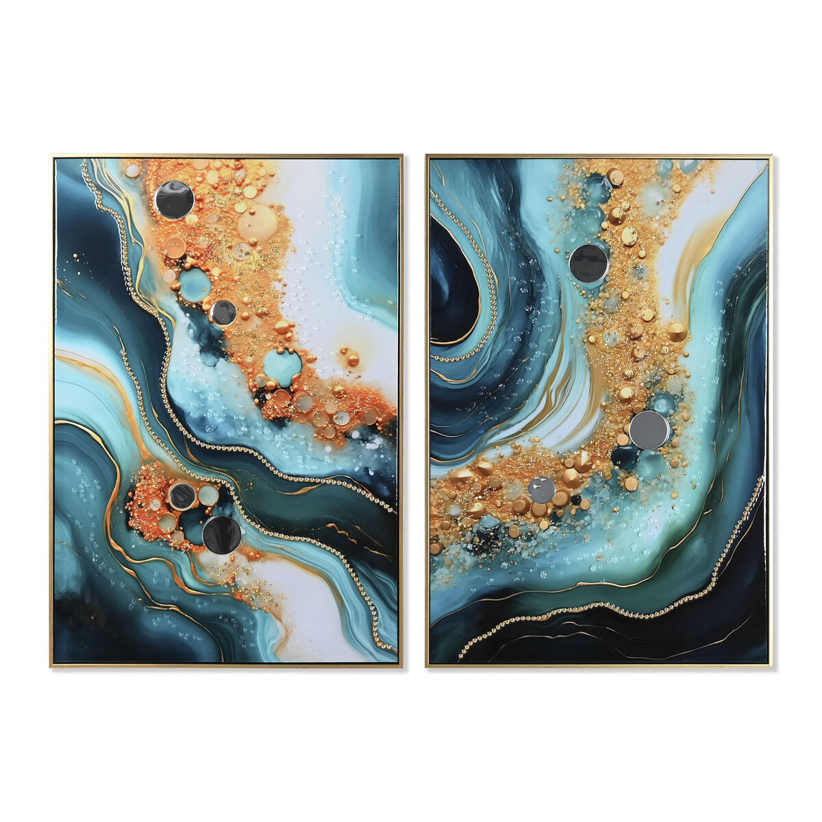 Kanvas Home ESPRIT polystyren Kanvas 62 x 4 x 92 cm