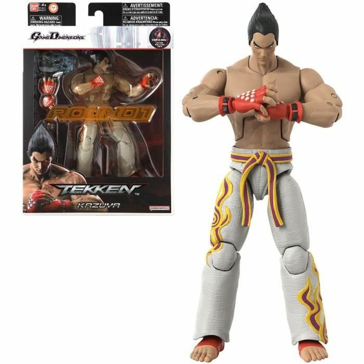 Actionfigurer Bandai Tekken - Kazuya Mishima 17 cm - 5