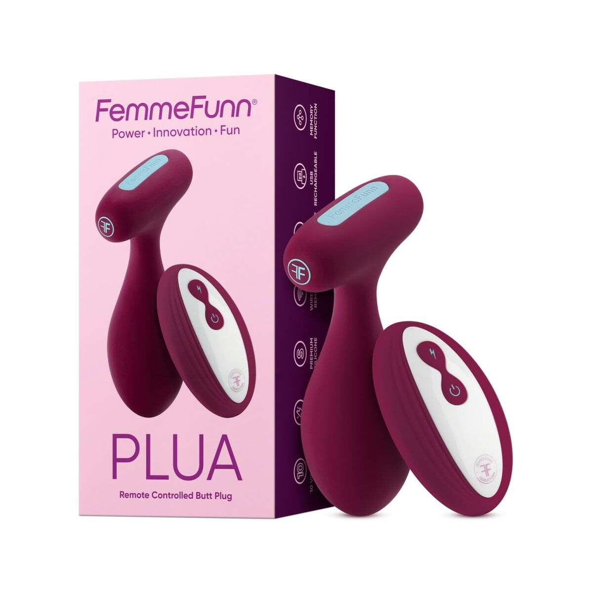 Analplugg FemmeFunn Plua Fuchsia - 2