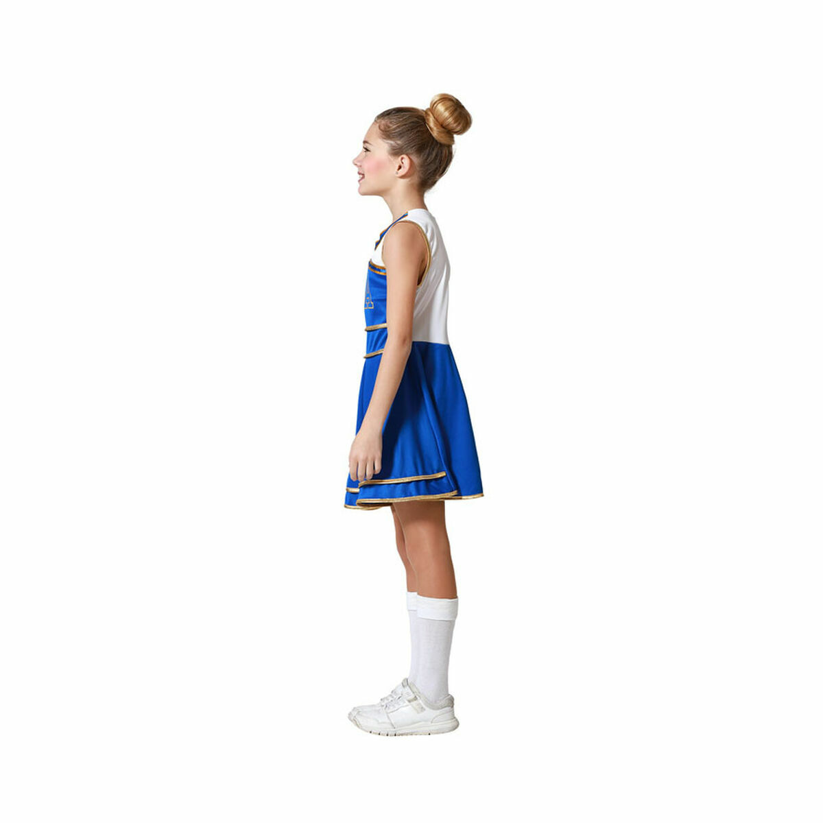 Maskeraddräkt för barn Blå Cheerleader - 6