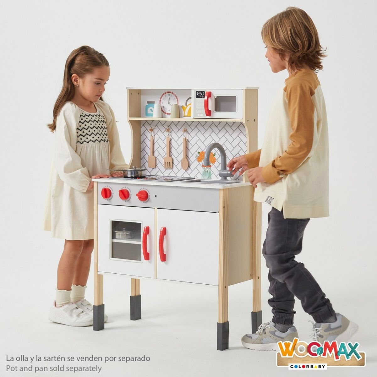 Leksakskök Woomax 59,5 x 94,5 x 30 cm - 2