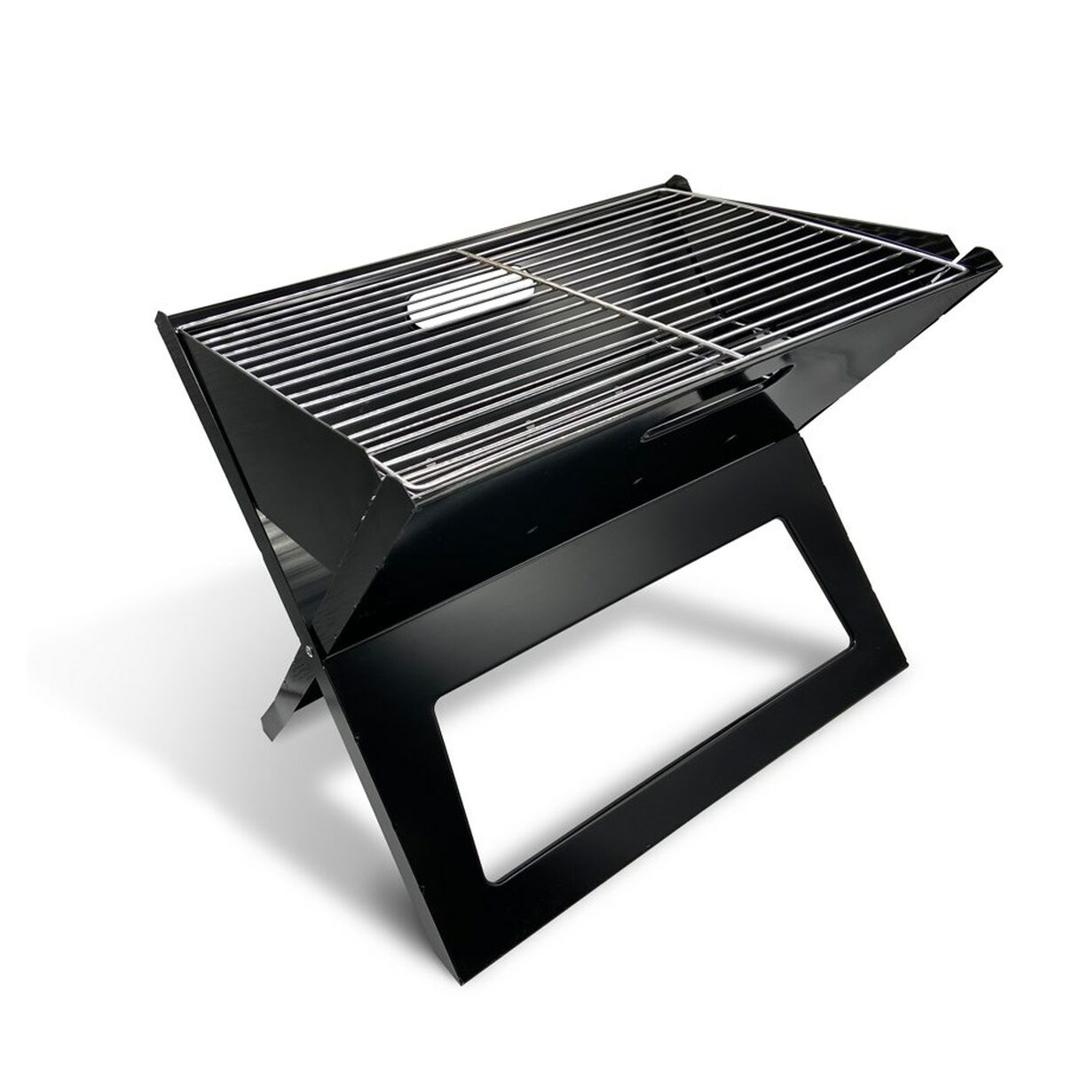 Kolgrill med hjul Feel Maestro MR-1011 Svart Metall